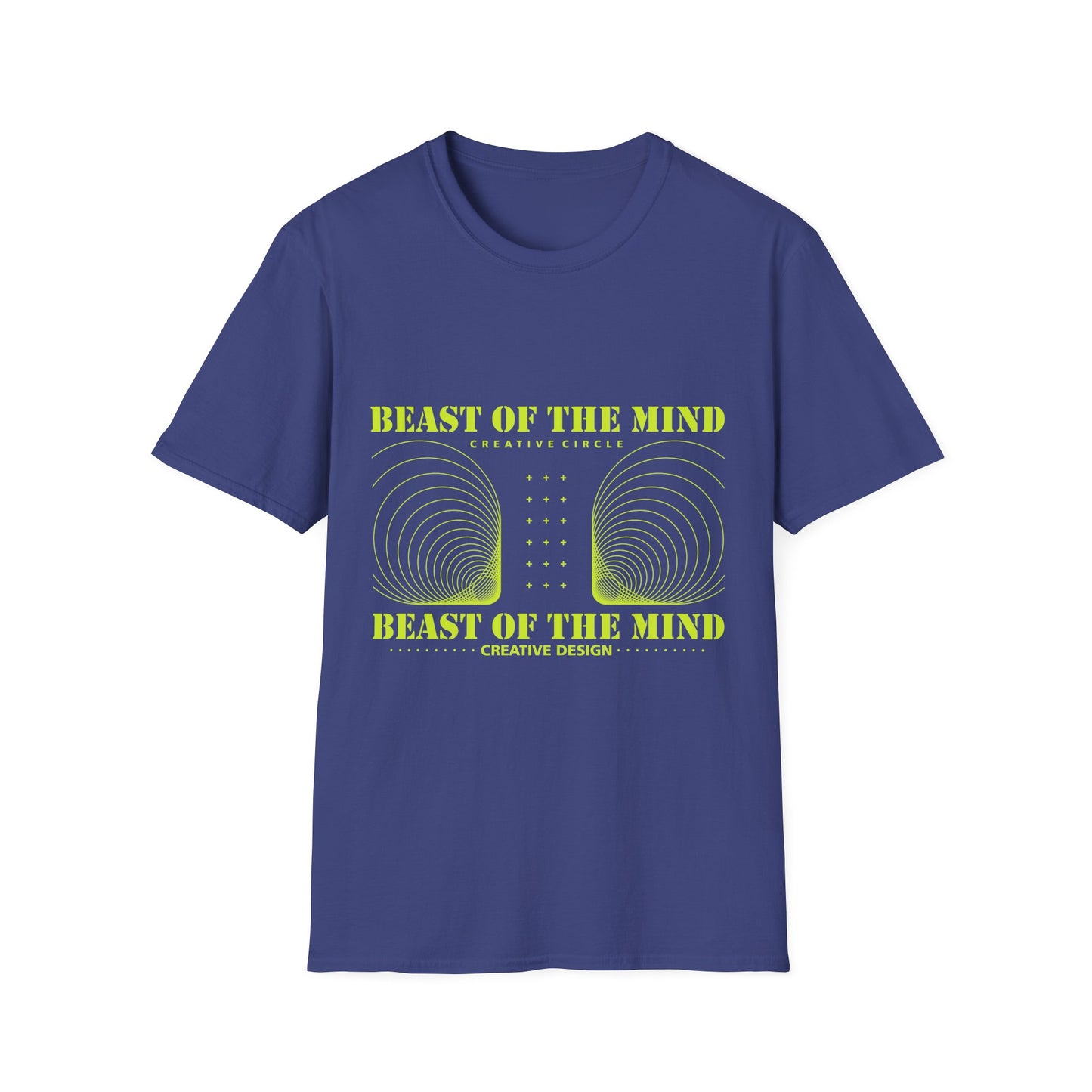 Beast of The Mind Creative Circle Unisex Softstyle T-Shirt