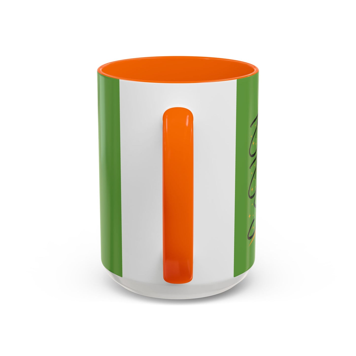 You Have To Believe It Before You See It Accent Coffee Mug (11, 15oz)