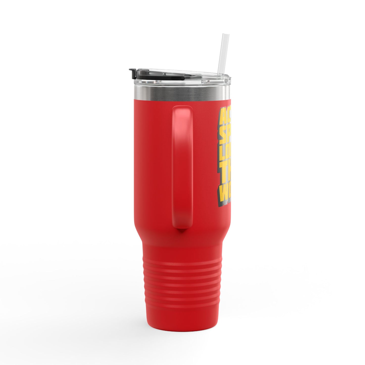 Action Speak Louder Than Words Insulated Travel Mug, 40oz