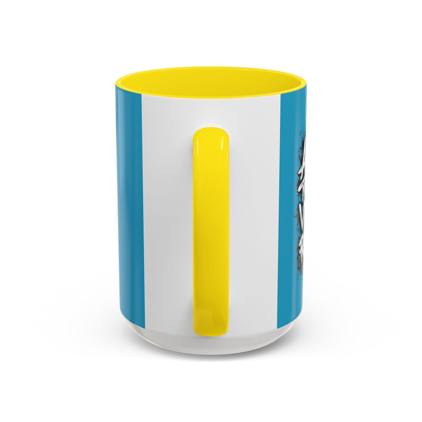 Action Transforms Vision Into Reality Accent Coffee Mug (11, 15oz)