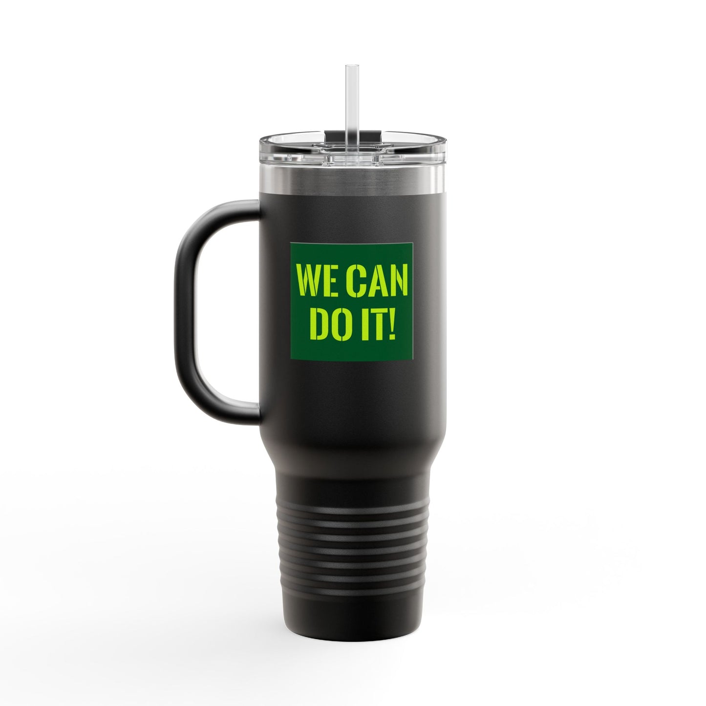 You Can Do It Insulated Travel Mug, 40oz