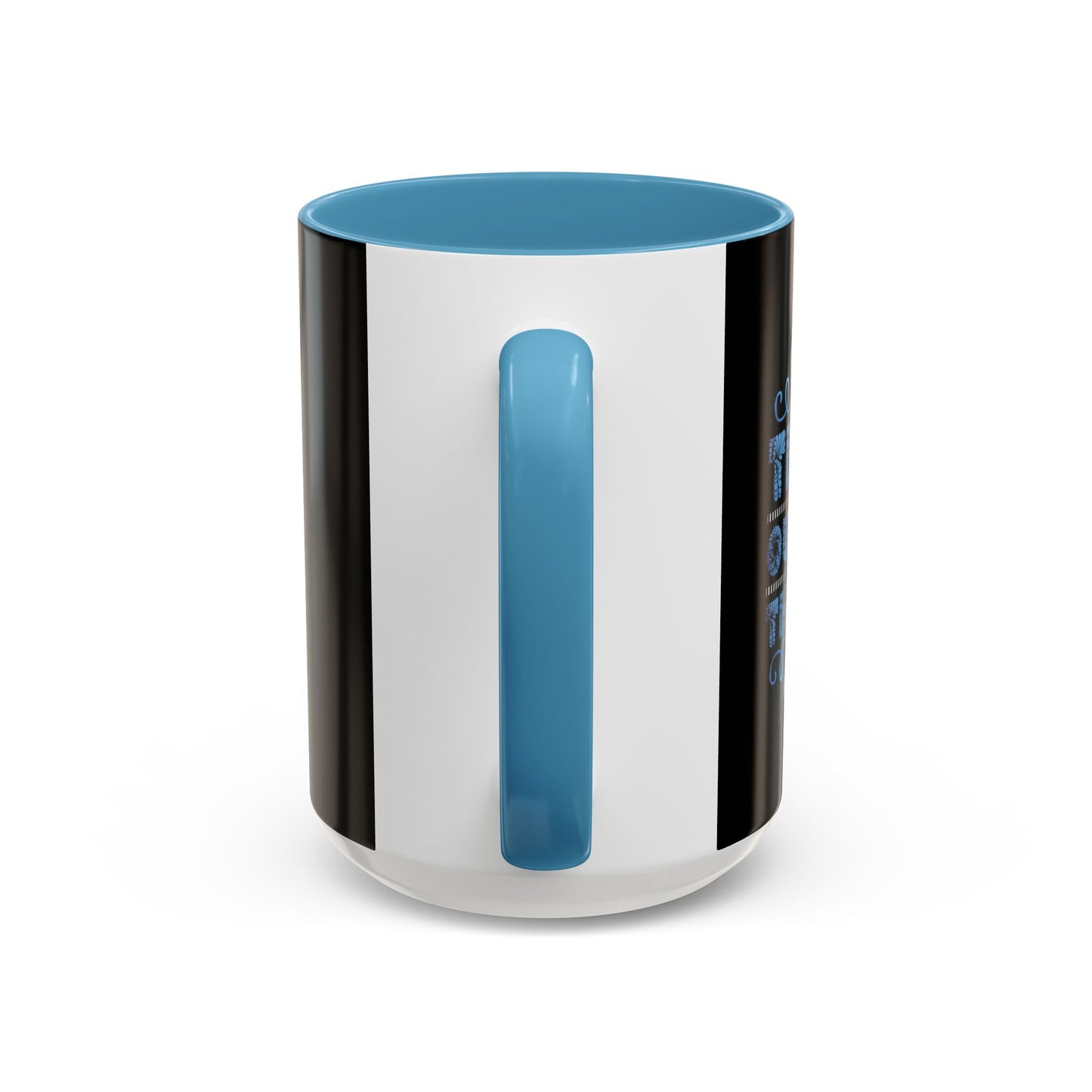 Think Outside The Box Accent Coffee Mug (11, 15oz)