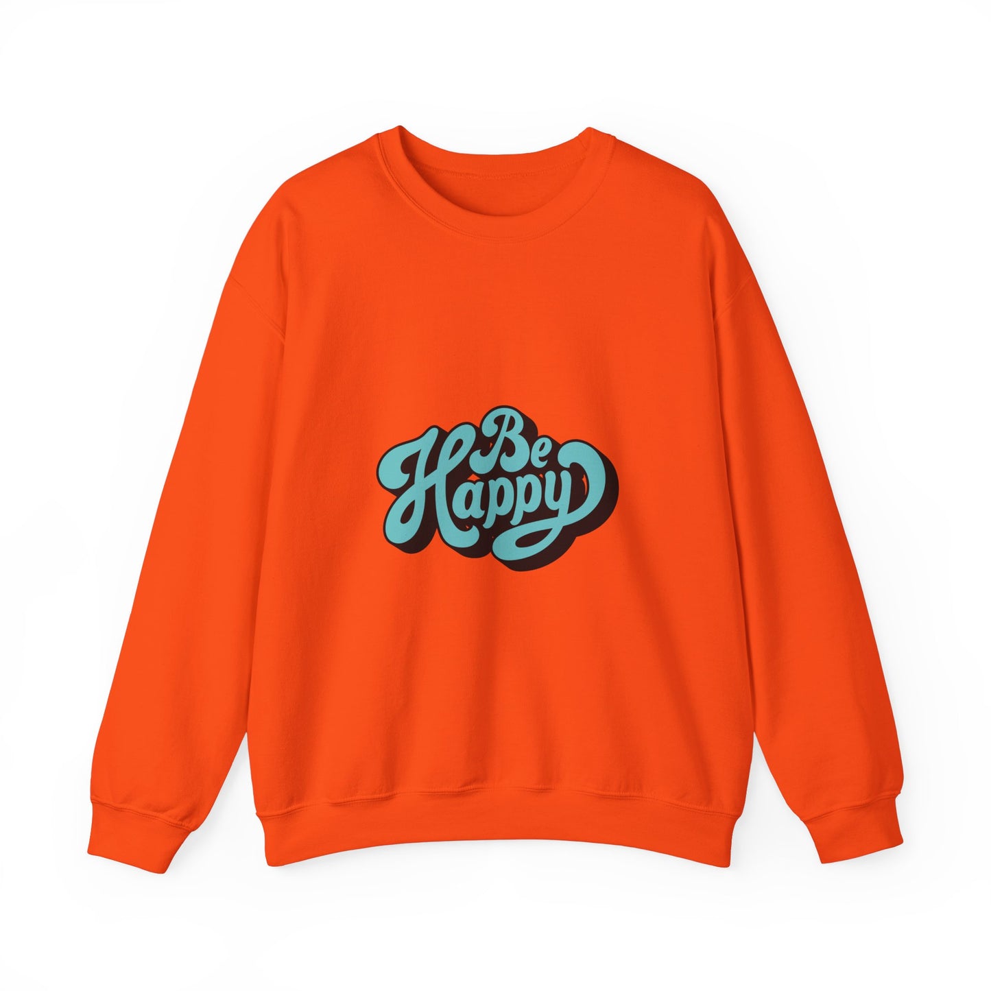 Be Happy Unisex Heavy Blend™ Crewneck Sweatshirt