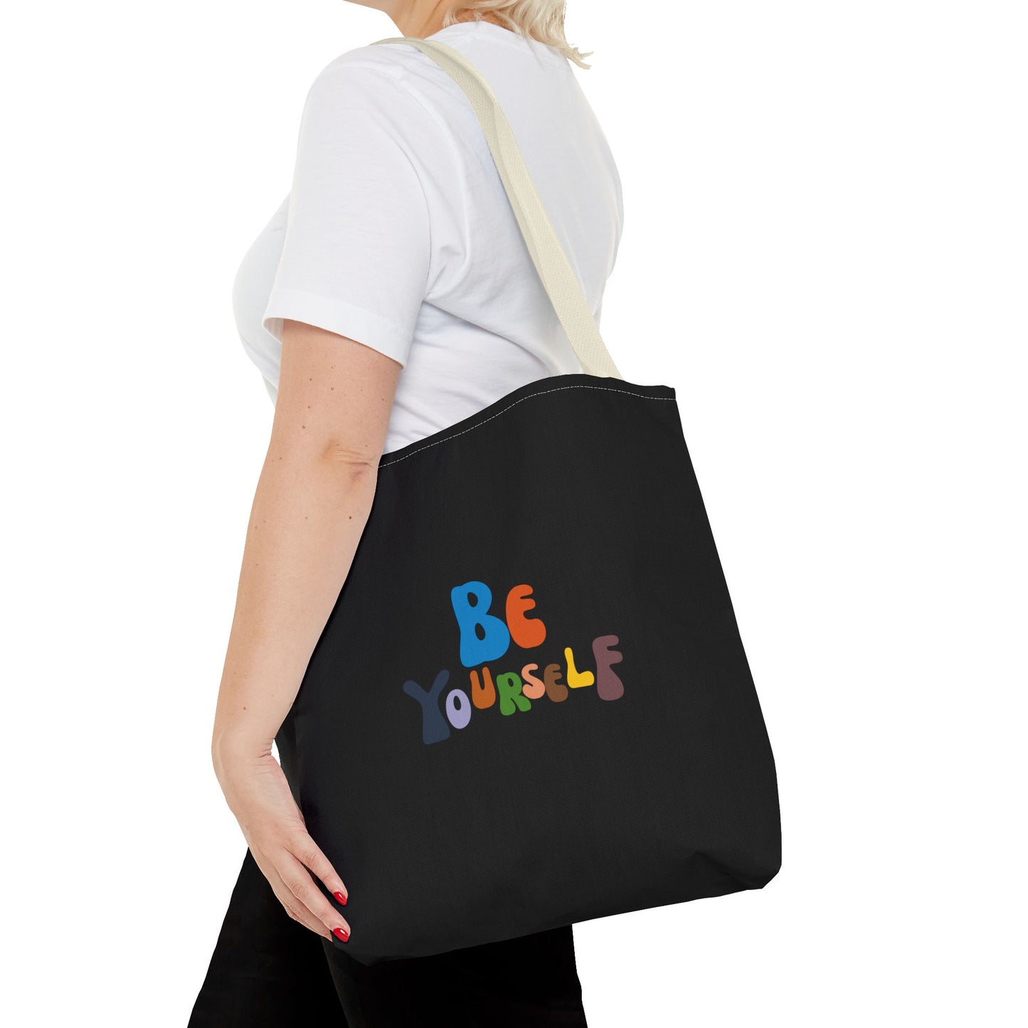 Be Yourself Tote Bag (AOP)