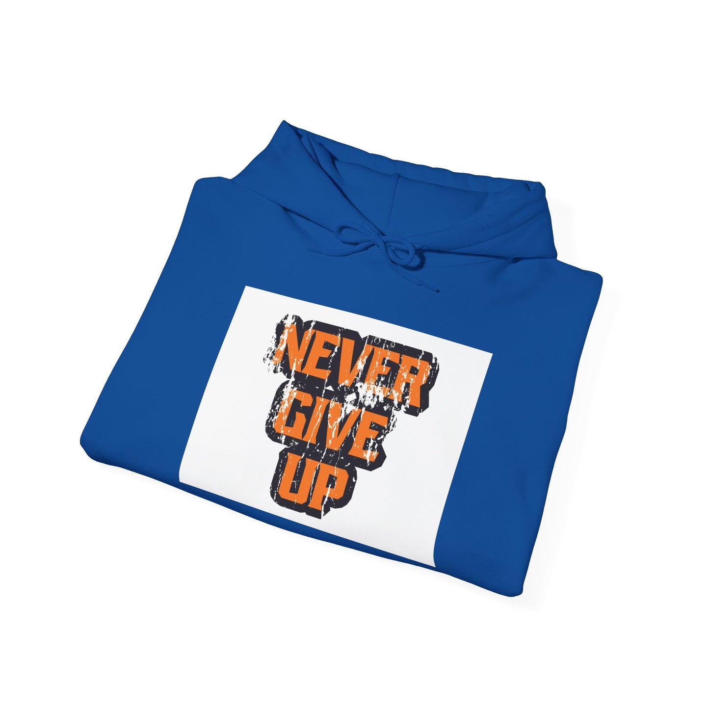 Never Give Up Unisex Heavy Blend™ Hooded Sweatshirt