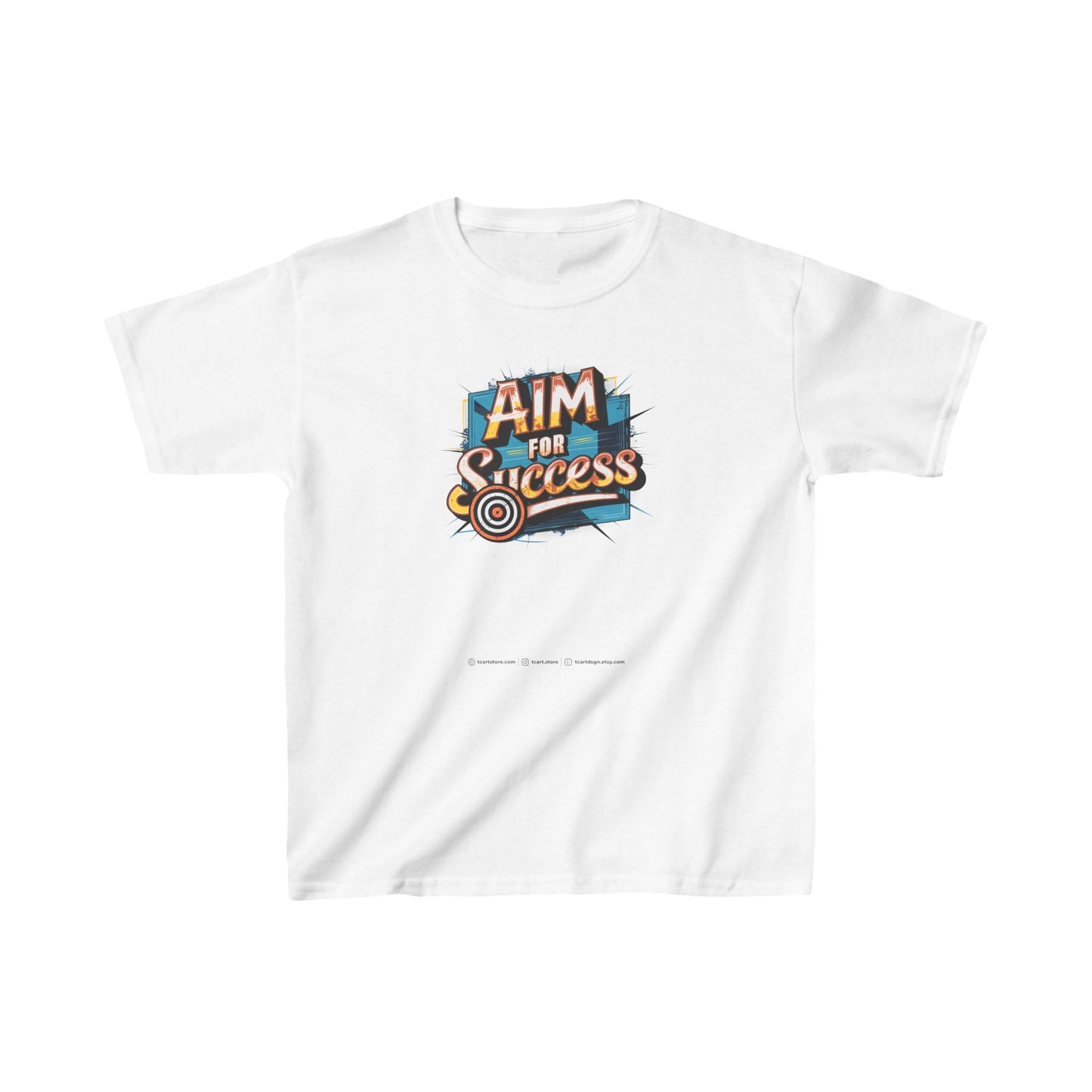 Aim For Success Kids Heavy Cotton™ Tee