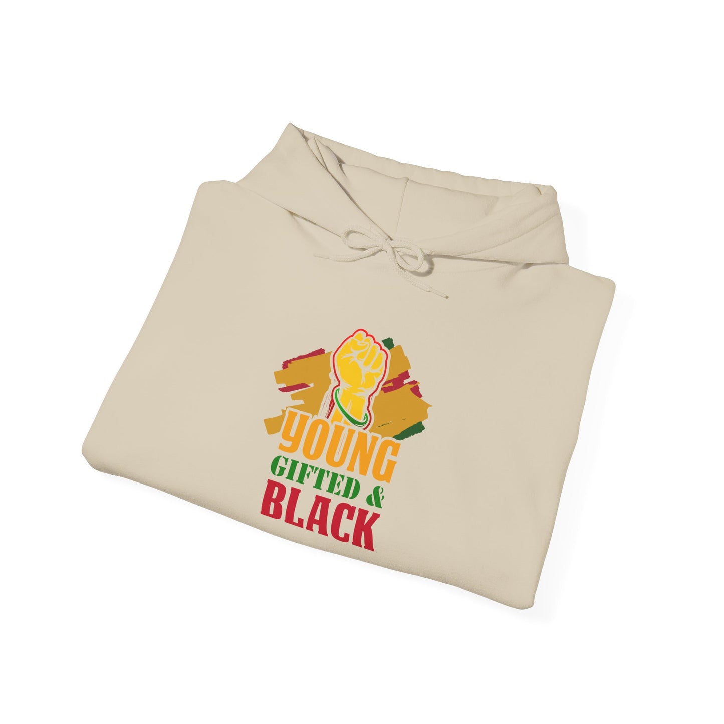 Young Gifted & Blackn Unisex Heavy Blend™ Hooded Sweatshirt