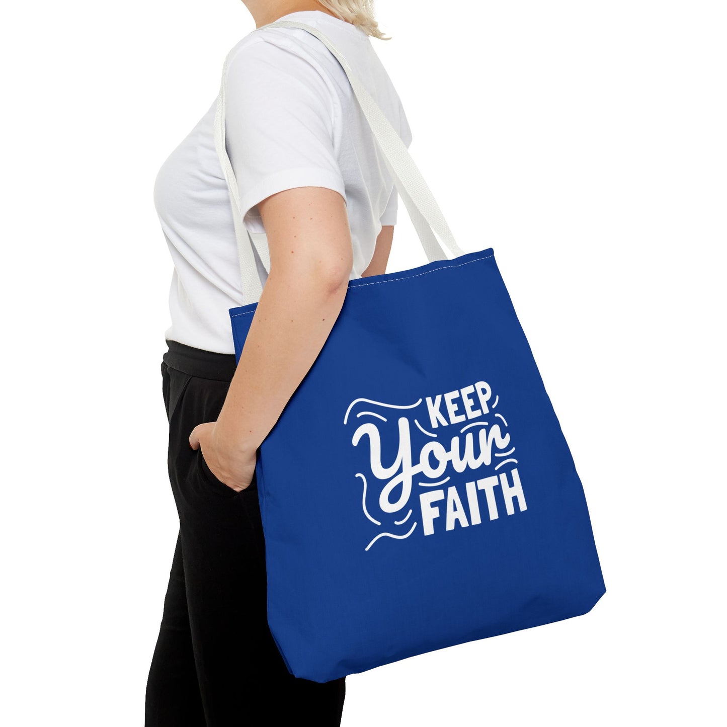 Keep Your Faith Tote Bag (AOP)