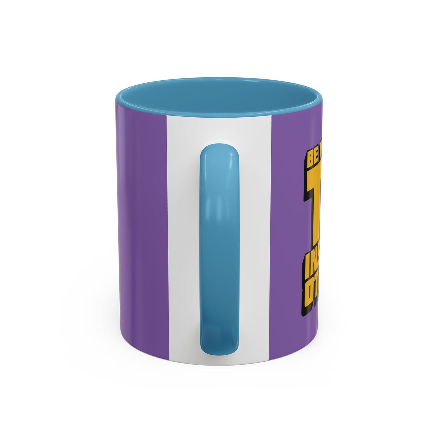 Be Inspired To Inspire Others Accent Coffee Mug (11, 15oz)