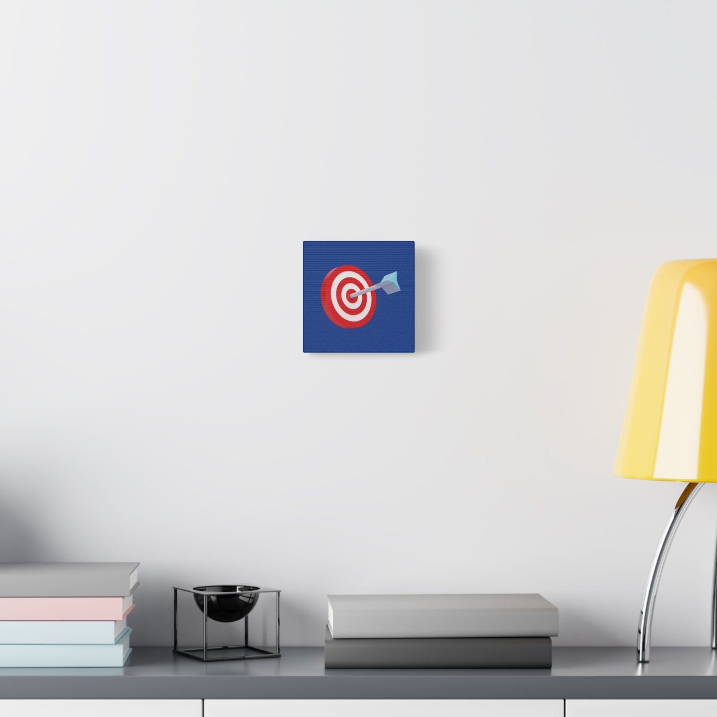 3d Render Arroe Hit The Center Of Target Or Goal Of Success Matte Canvas, Stretched, 1.25"