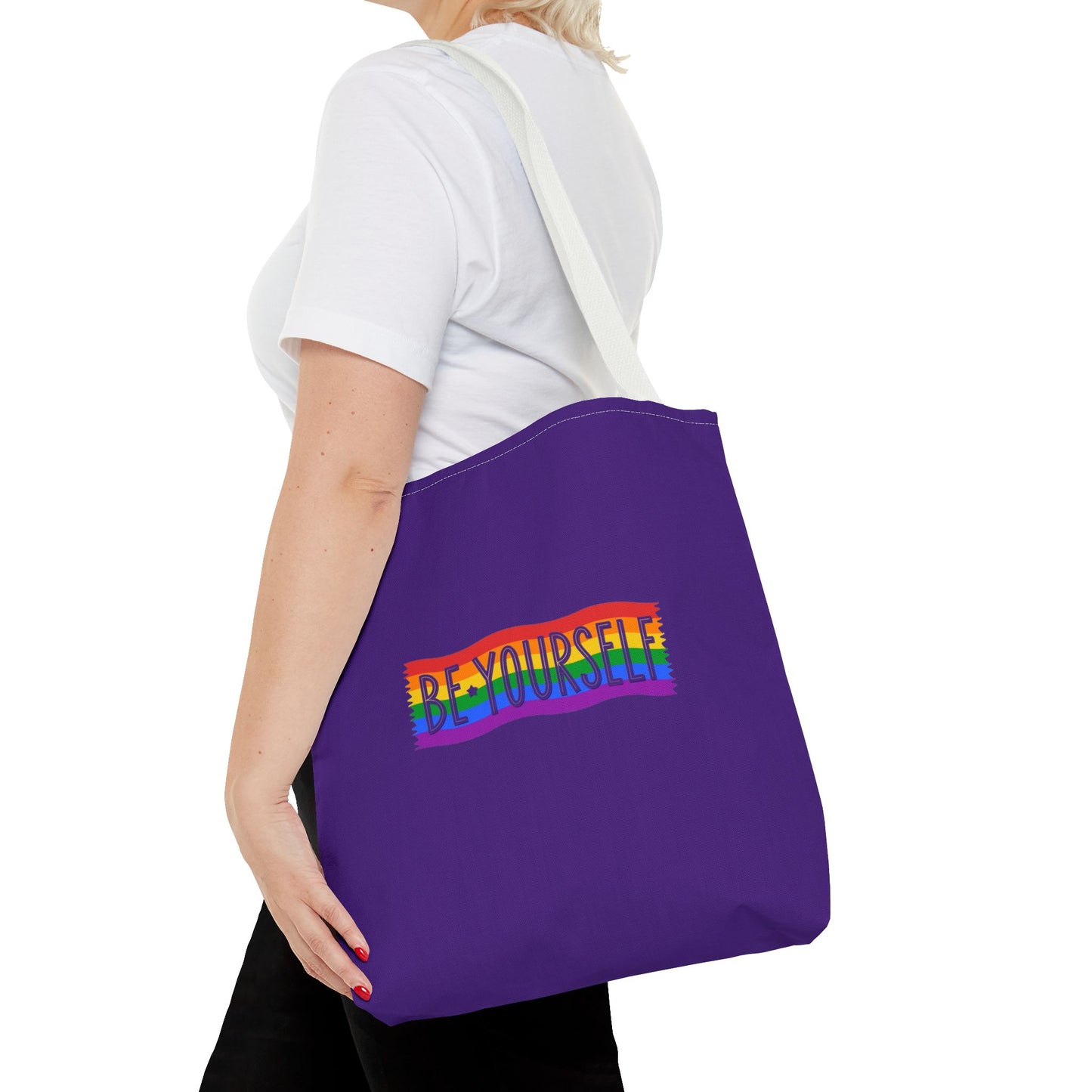 Be Yourself Tote Bag (AOP)