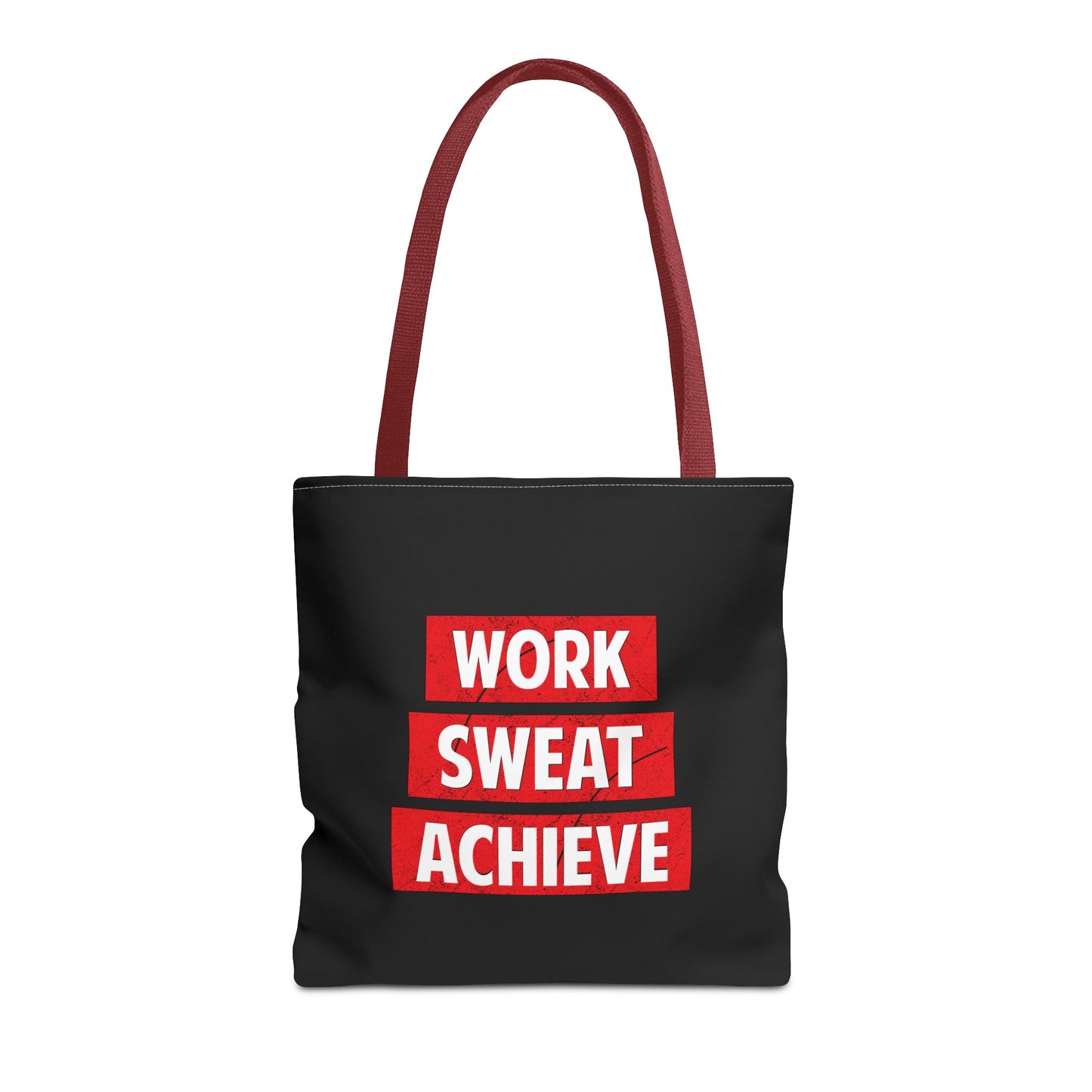 Work Sweat Achieve Tote Bag (AOP)