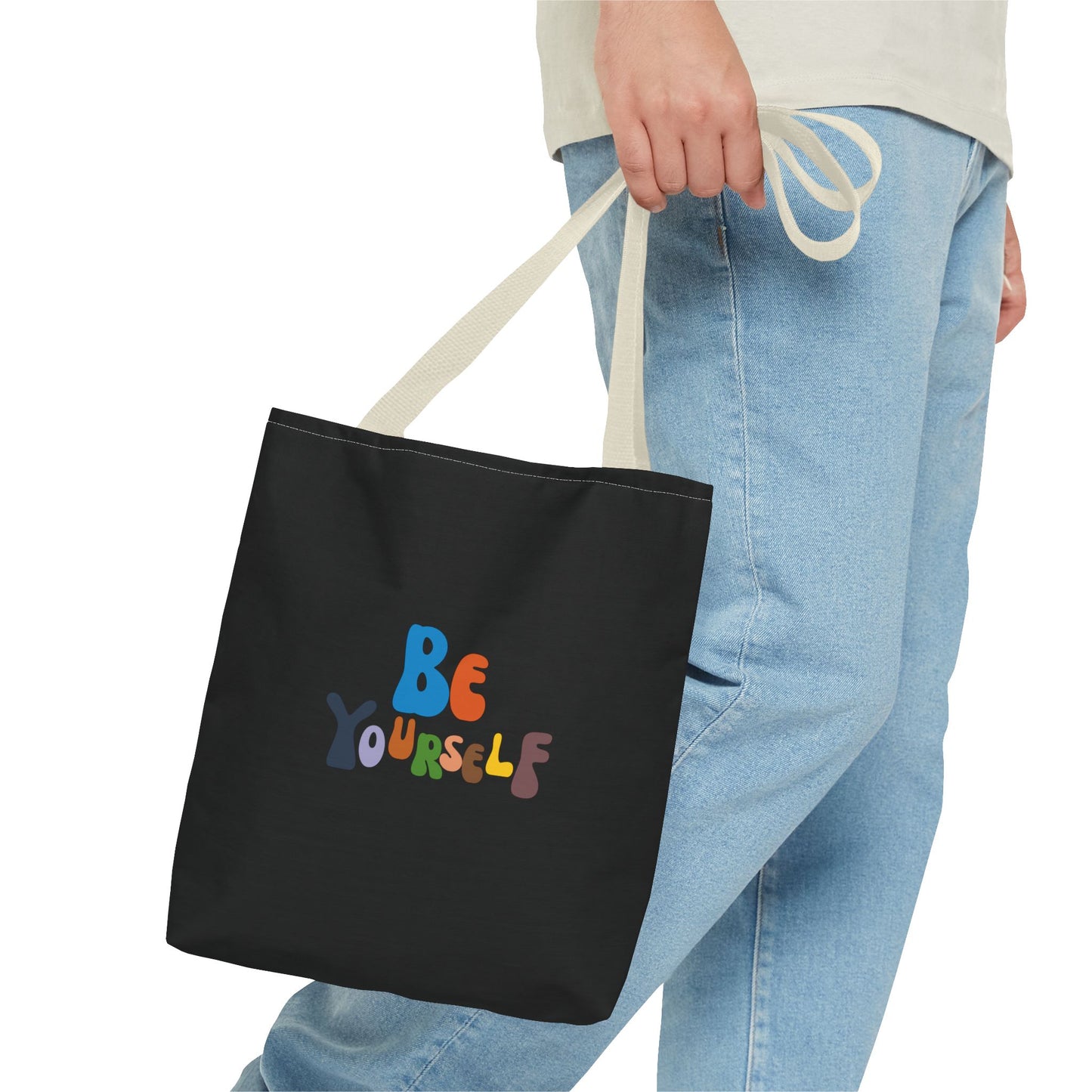 Be Yourself Tote Bag (AOP)