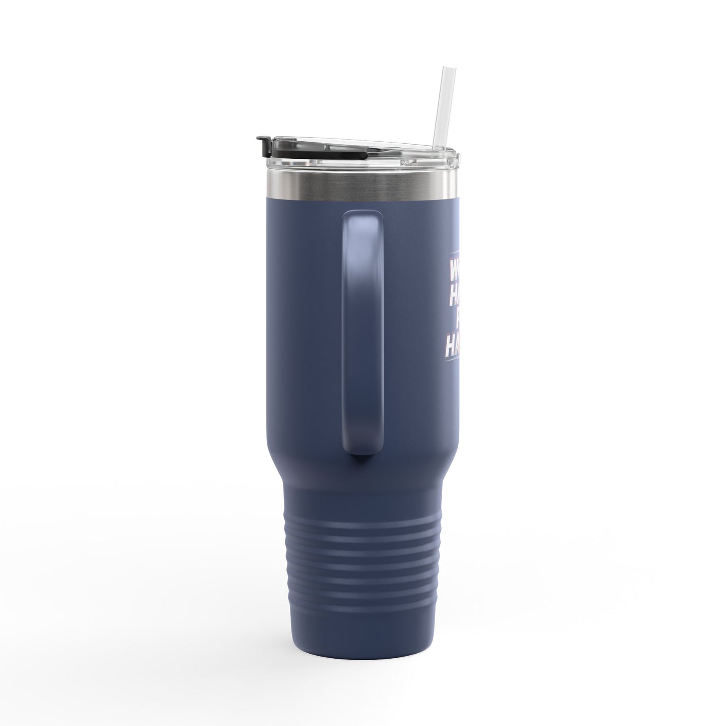 Work Hard Pray Hard Insulated Travel Mug, 40oz