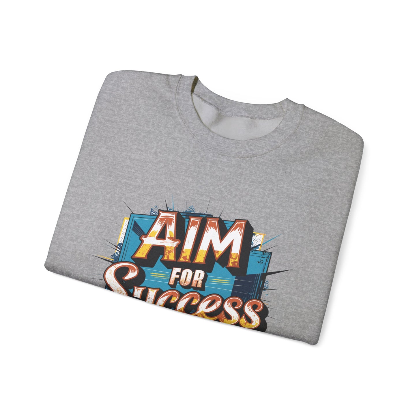 Aim For Success Unisex Heavy Blend™ Crewneck Sweatshirt