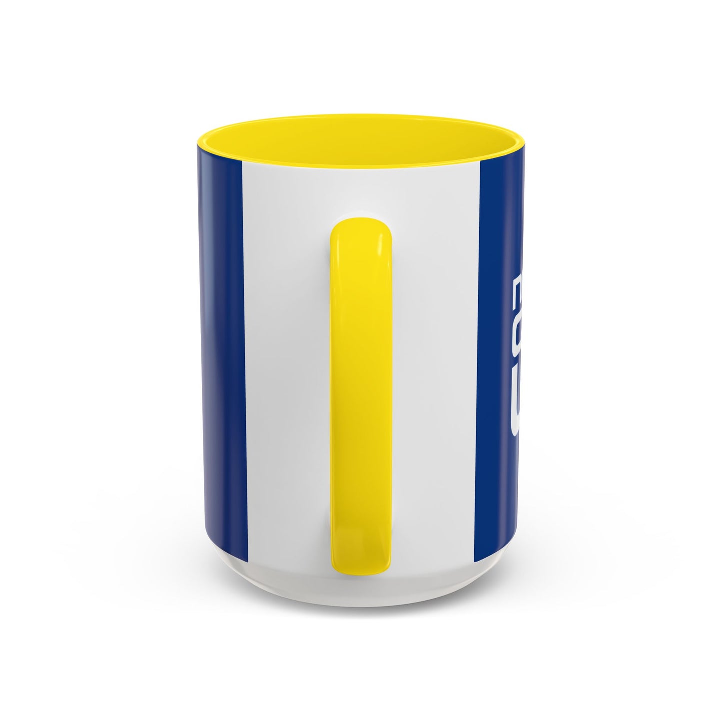 Never Give Up Accent Coffee Mug (11, 15oz)