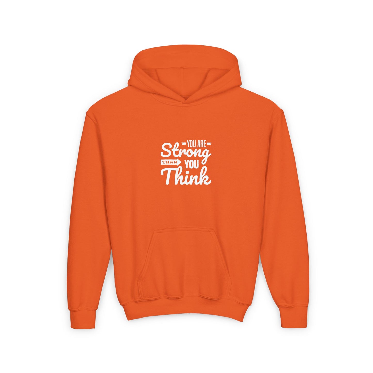 You Are Strong Than You Think Youth Heavy Blend Hooded Sweatshirt