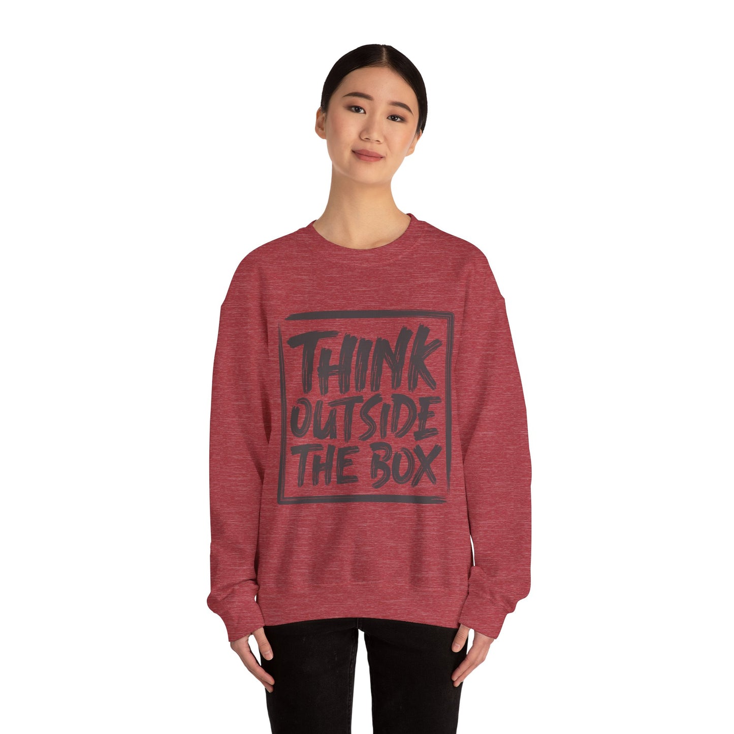 Think Outsidethe Box Unisex Heavy Blend™ Crewneck Sweatshirt