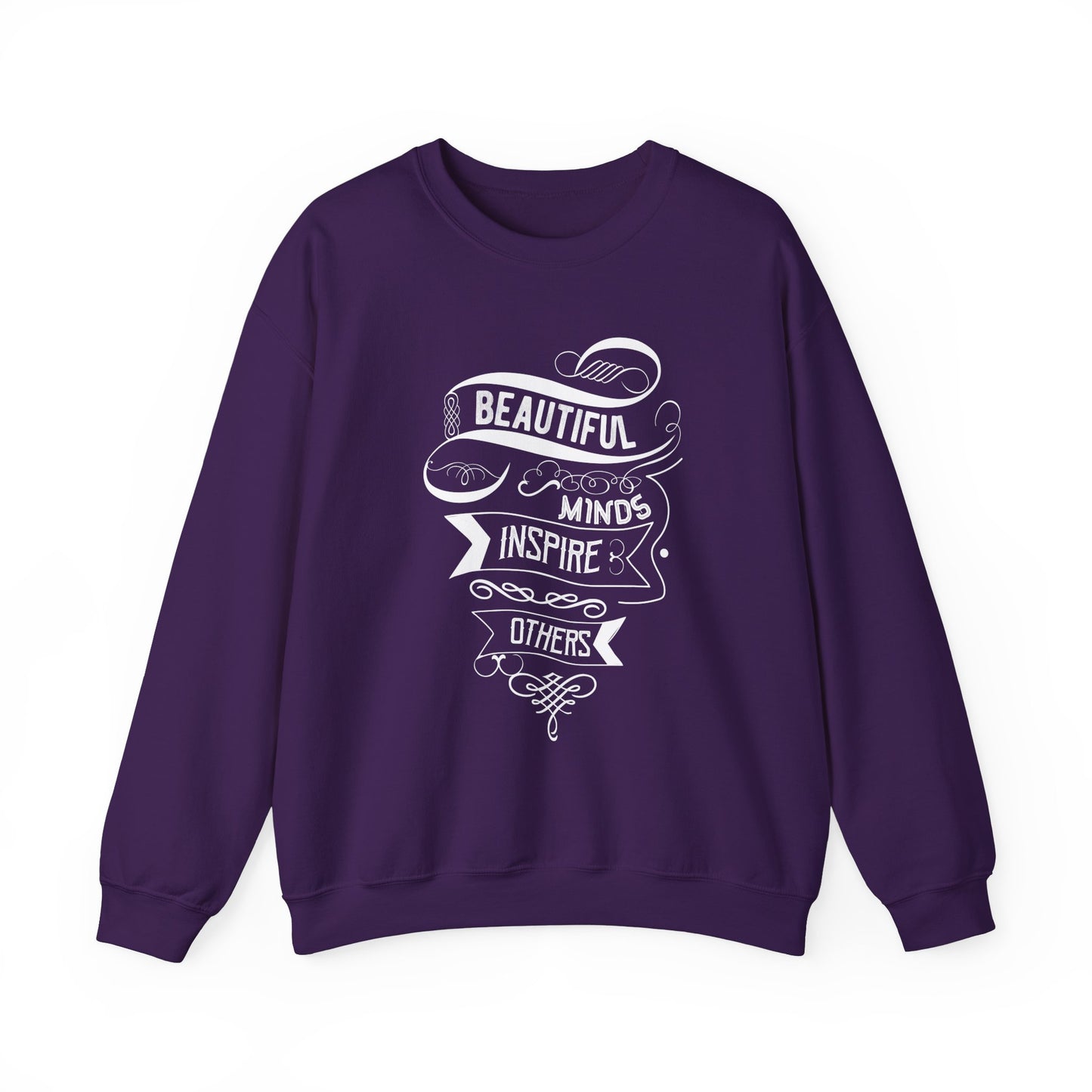Beautiful Minds Inspire Others Unisex Heavy Blend™ Crewneck Sweatshirt