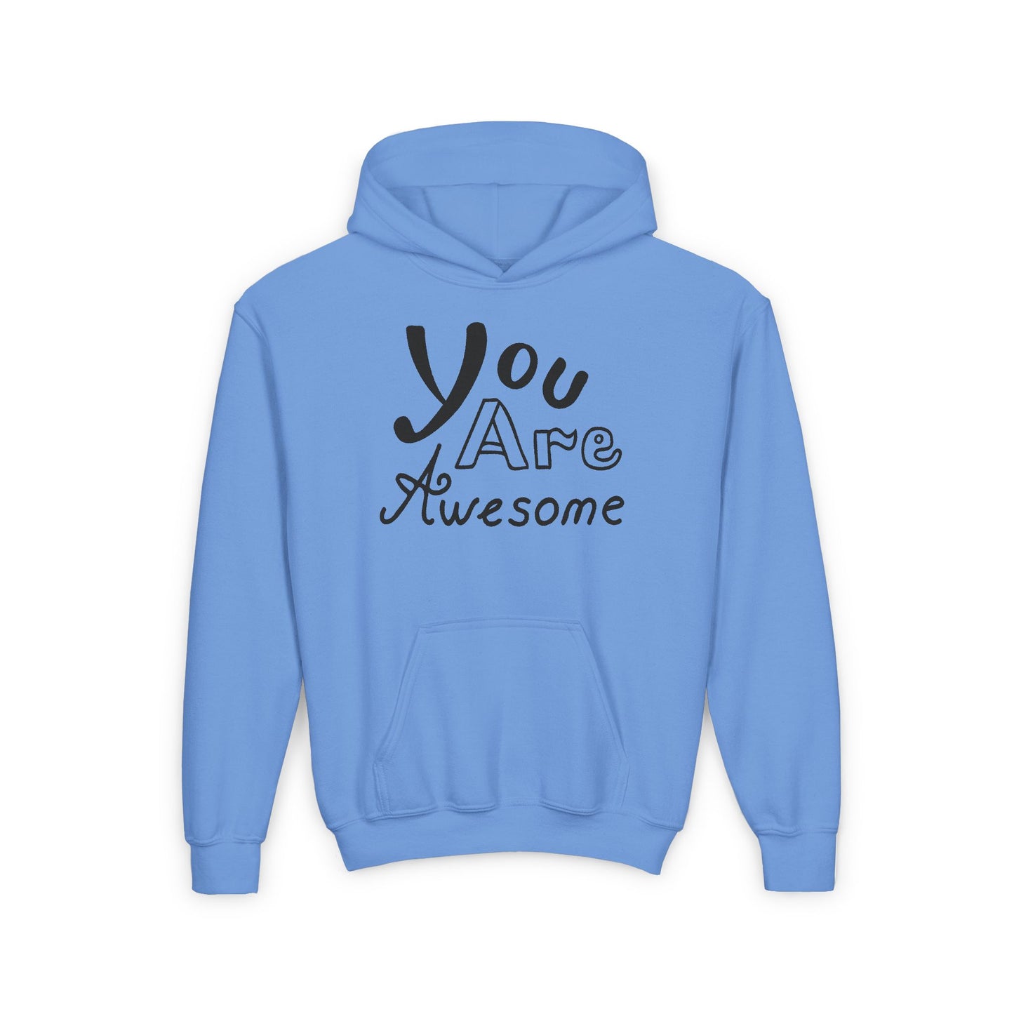 You Are Awesome Youth Heavy Blend Hooded Sweatshirt
