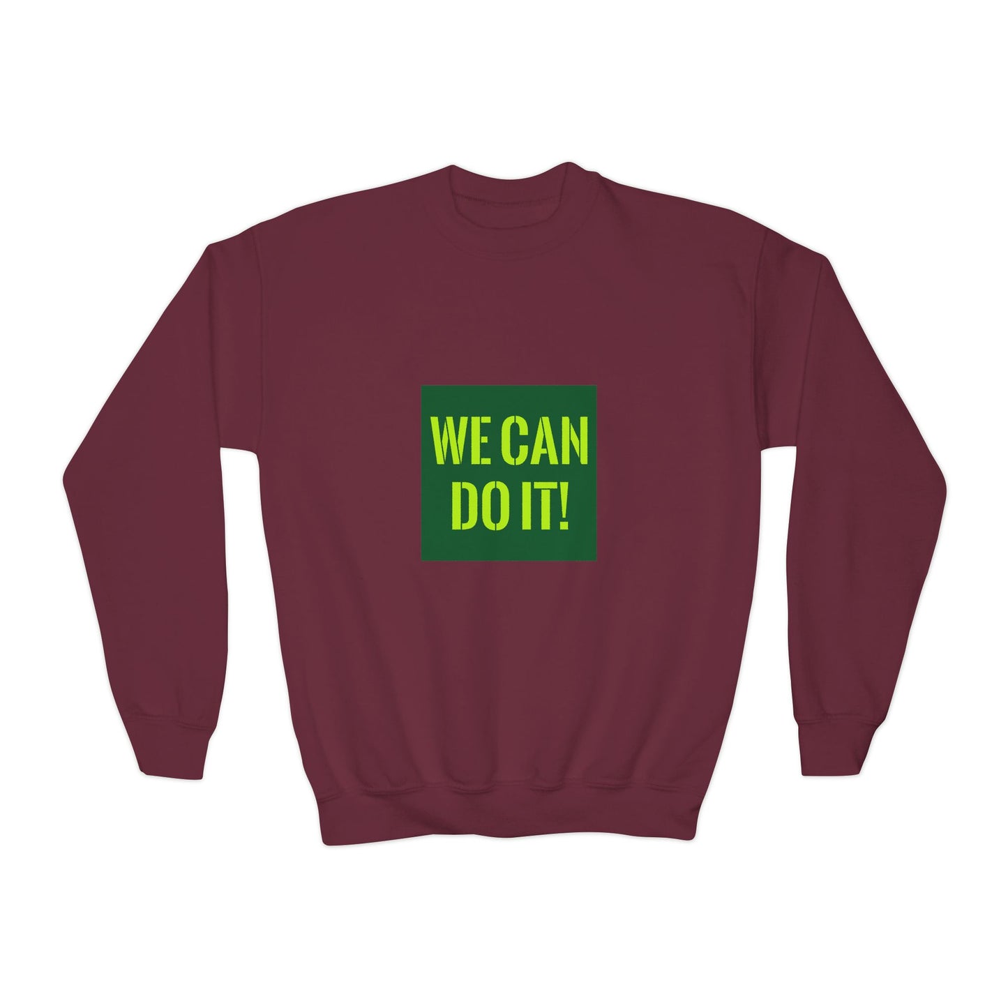 We Can Do It Youth Crewneck Sweatshirt