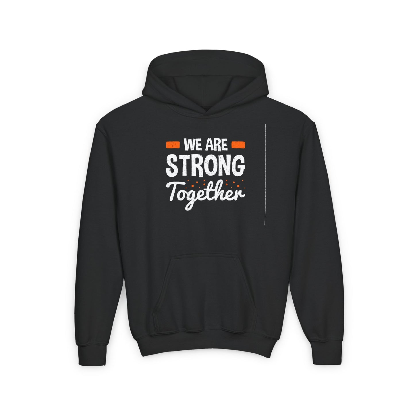 We Are Strong Together Youth Heavy Blend Hooded Sweatshirt