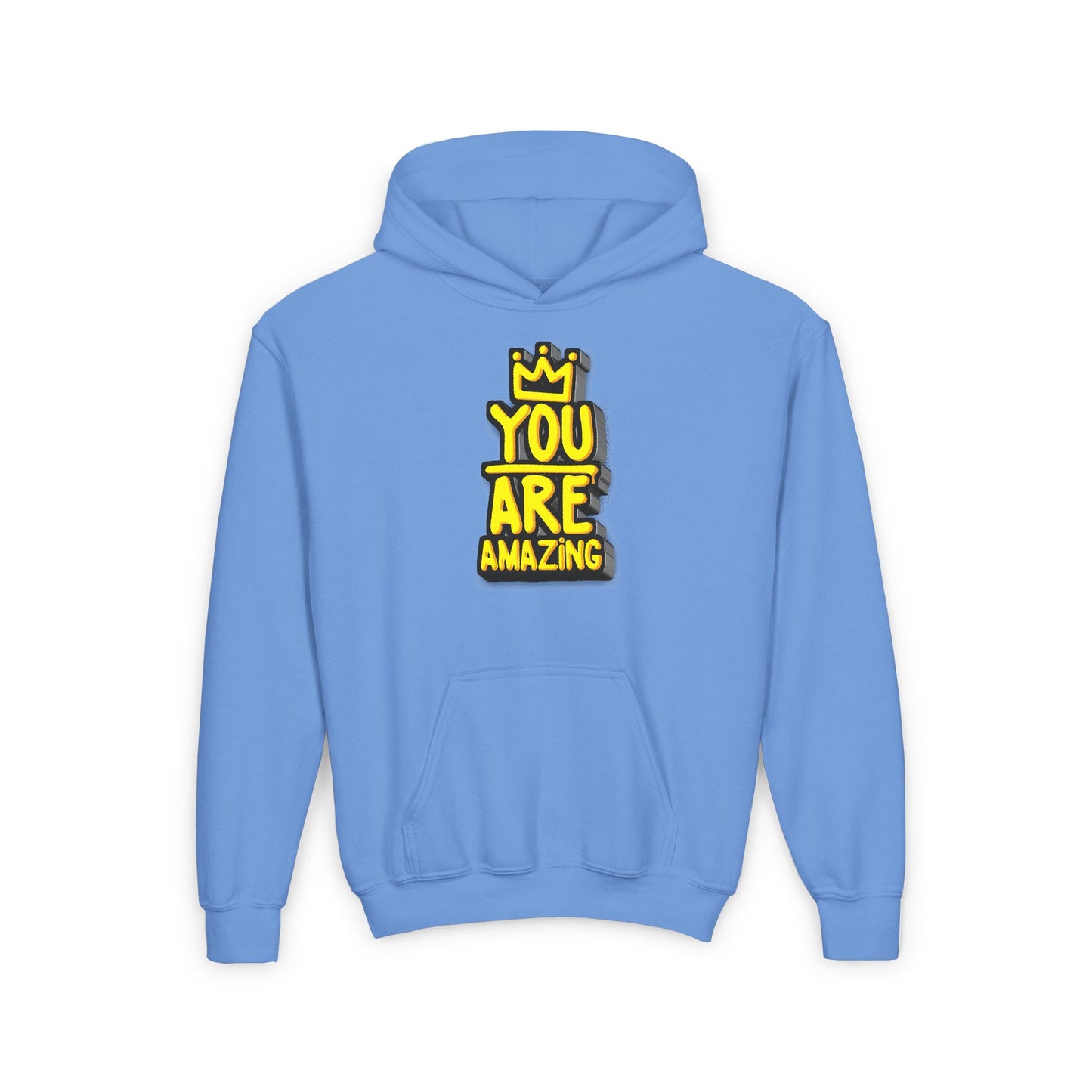 You Are Amazing Youth Heavy Blend Hooded Sweatshirt