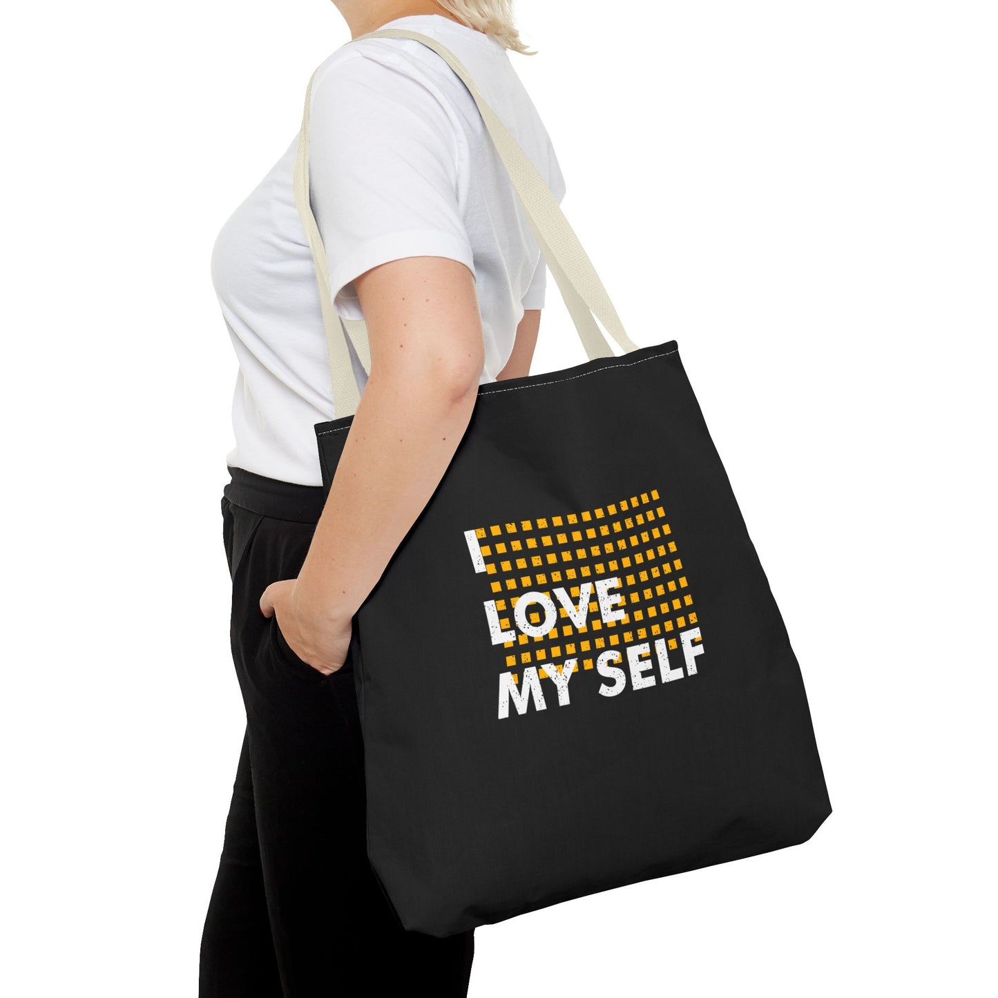 I Love Myself Tote Bag (AOP)