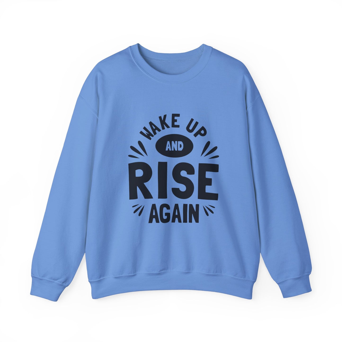 Wake Up And Rise Again Unisex Heavy Blend™ Crewneck Sweatshirt