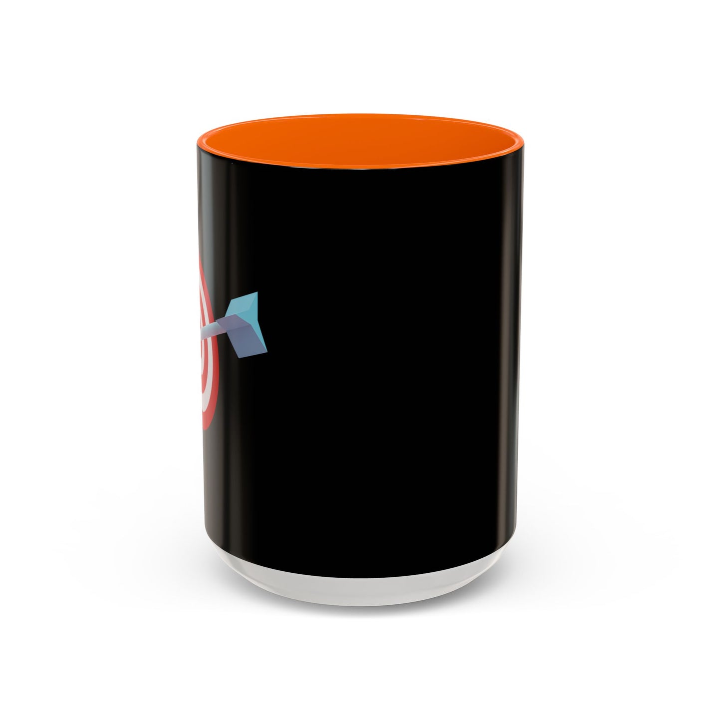 3d Render Arroe Hit The Center Of Target Or Goal Of Success Accent Coffee Mug (11, 15oz)