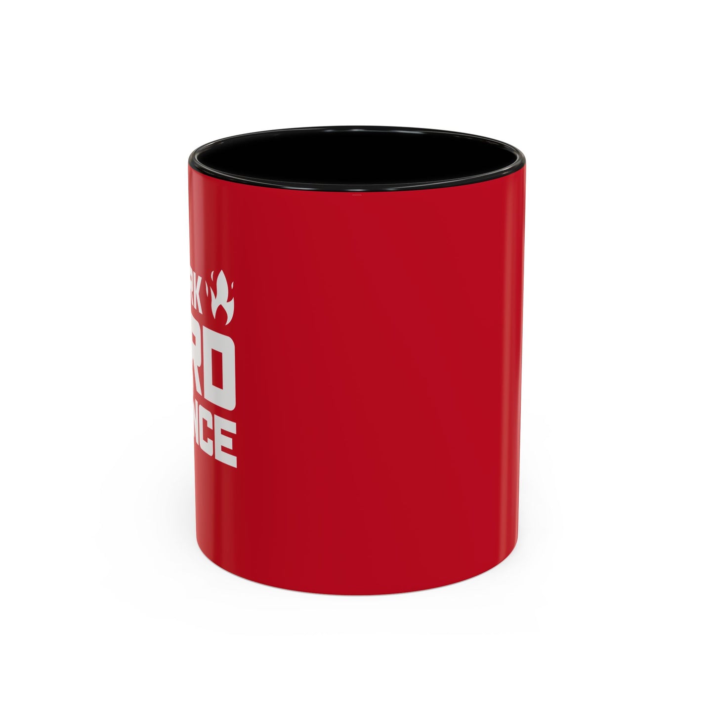 Work Hard In Silence Accent Coffee Mug (11, 15oz)