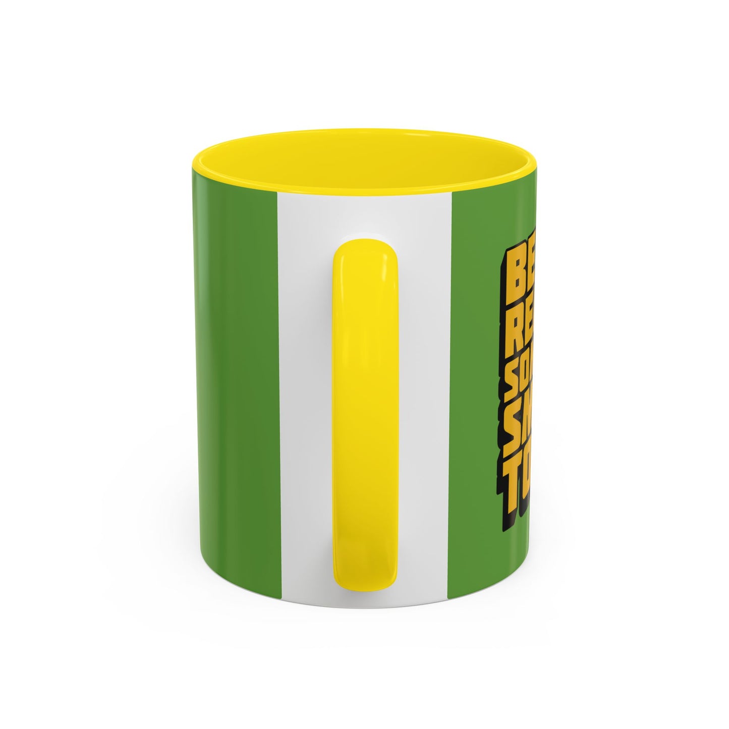 Be The Reason Someone Smiles Today Accent Coffee Mug (11, 15oz)
