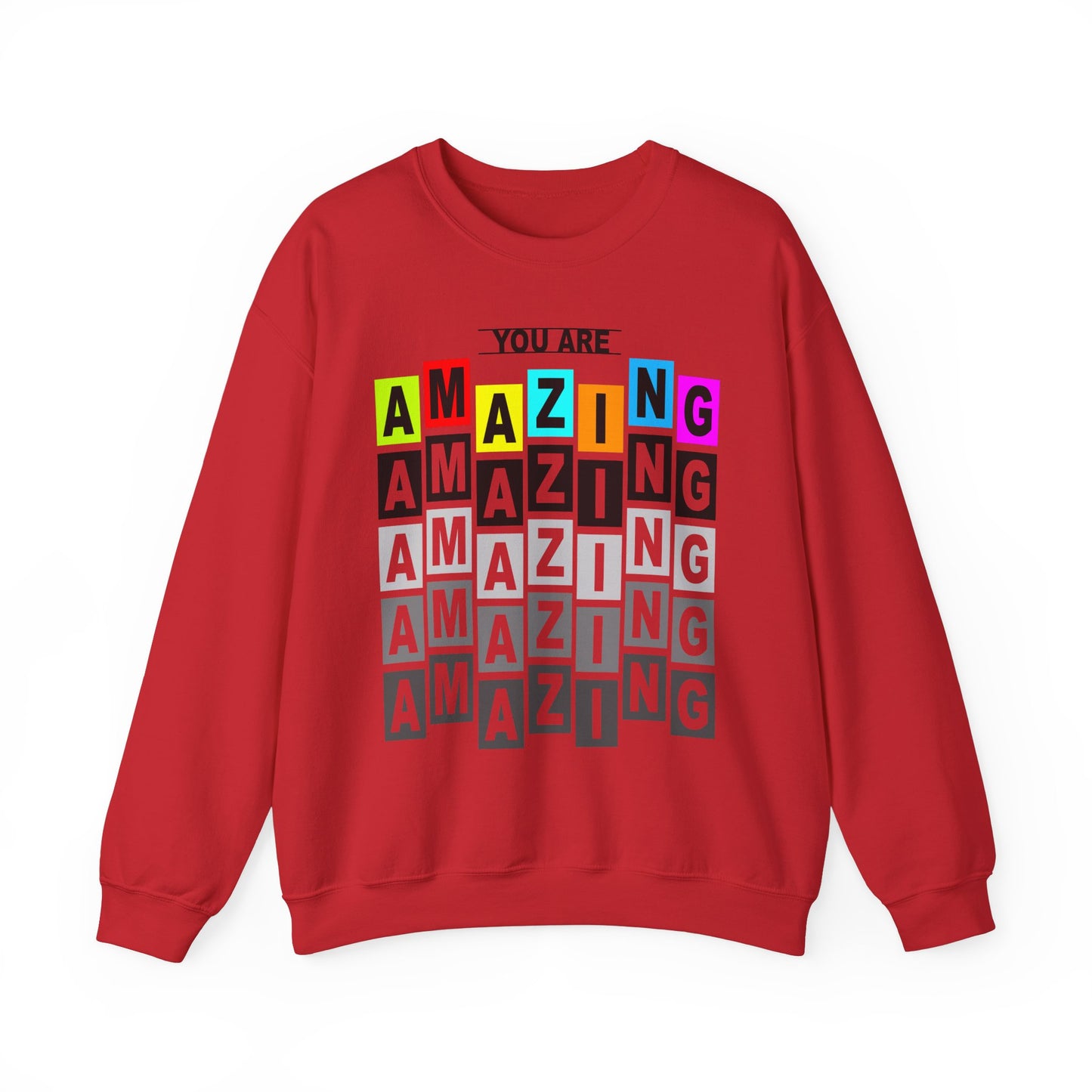 You Are Amazing Unisex Heavy Blend™ Crewneck Sweatshirt