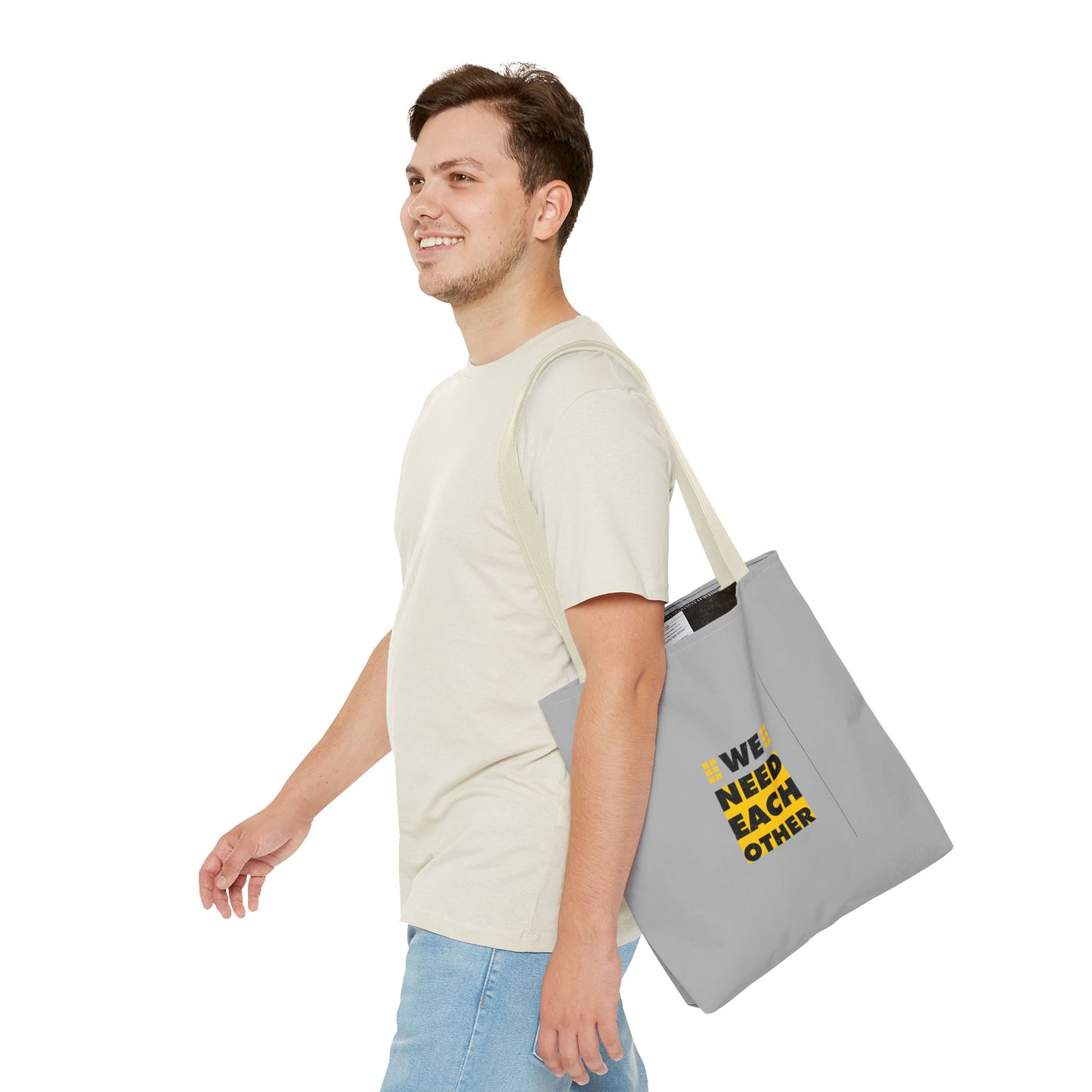 We Need Each Other Tote Bag (AOP)