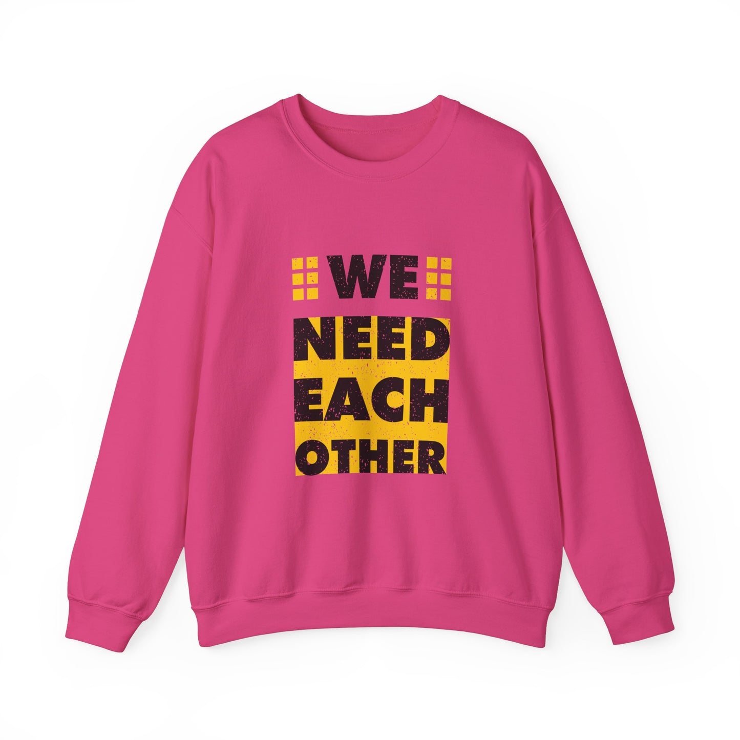 We Need Each Other Unisex Heavy Blend™ Crewneck Sweatshirt