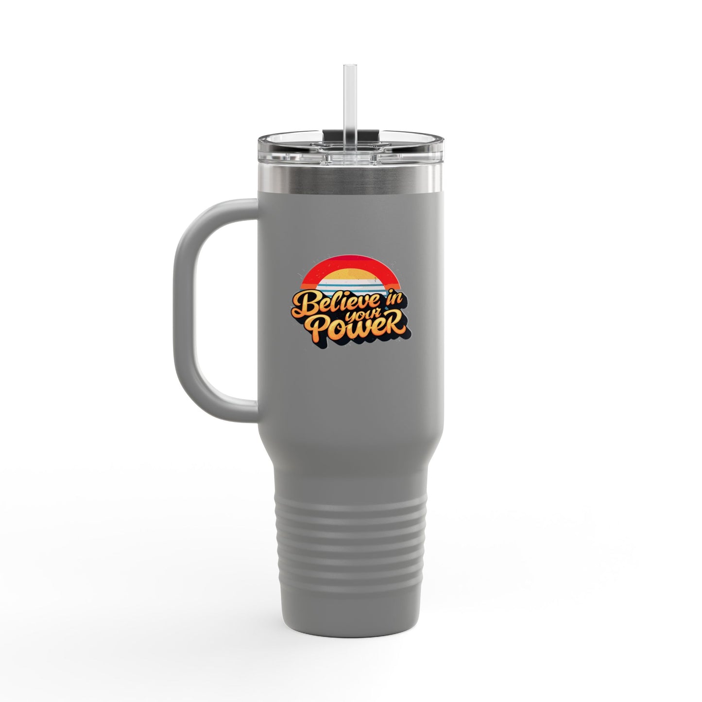 Believe In Your Power Insulated Travel Mug, 40oz