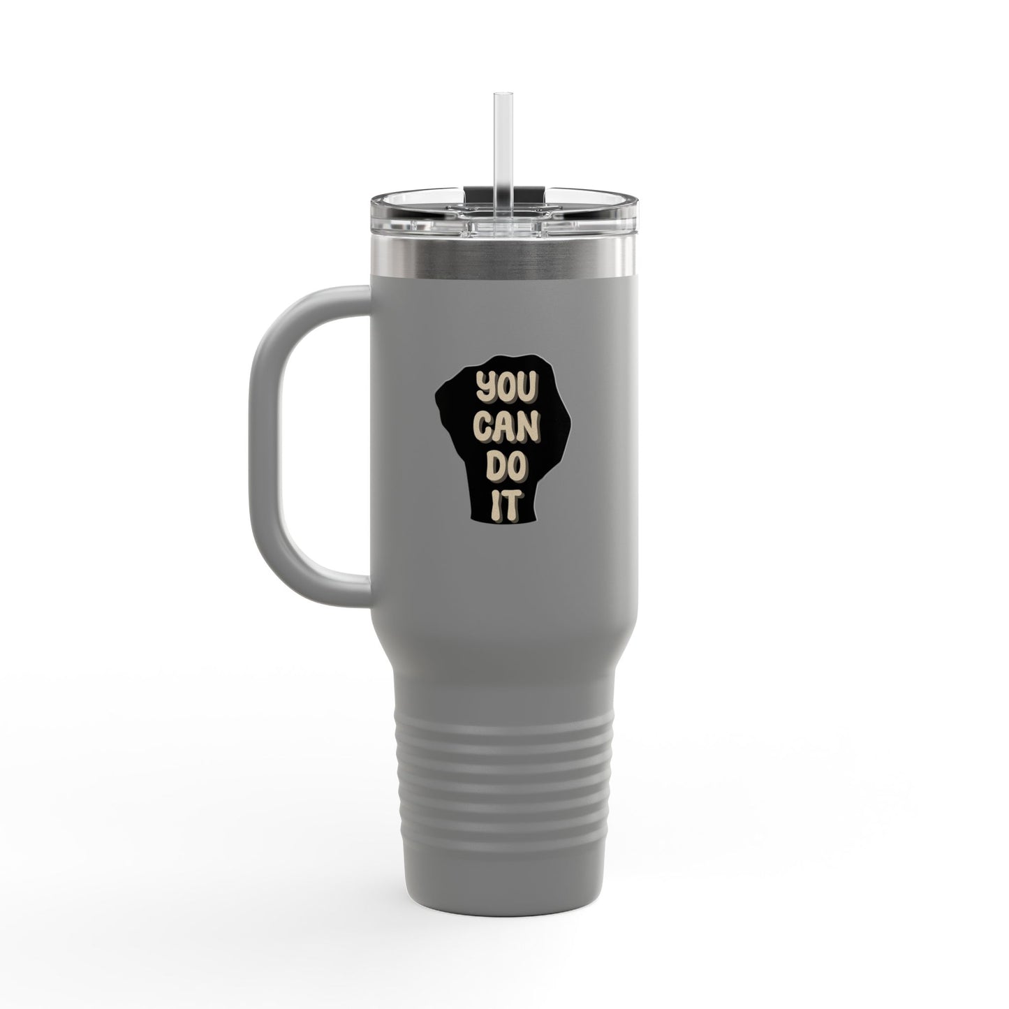 You Can Do It Insulated Travel Mug, 40oz
