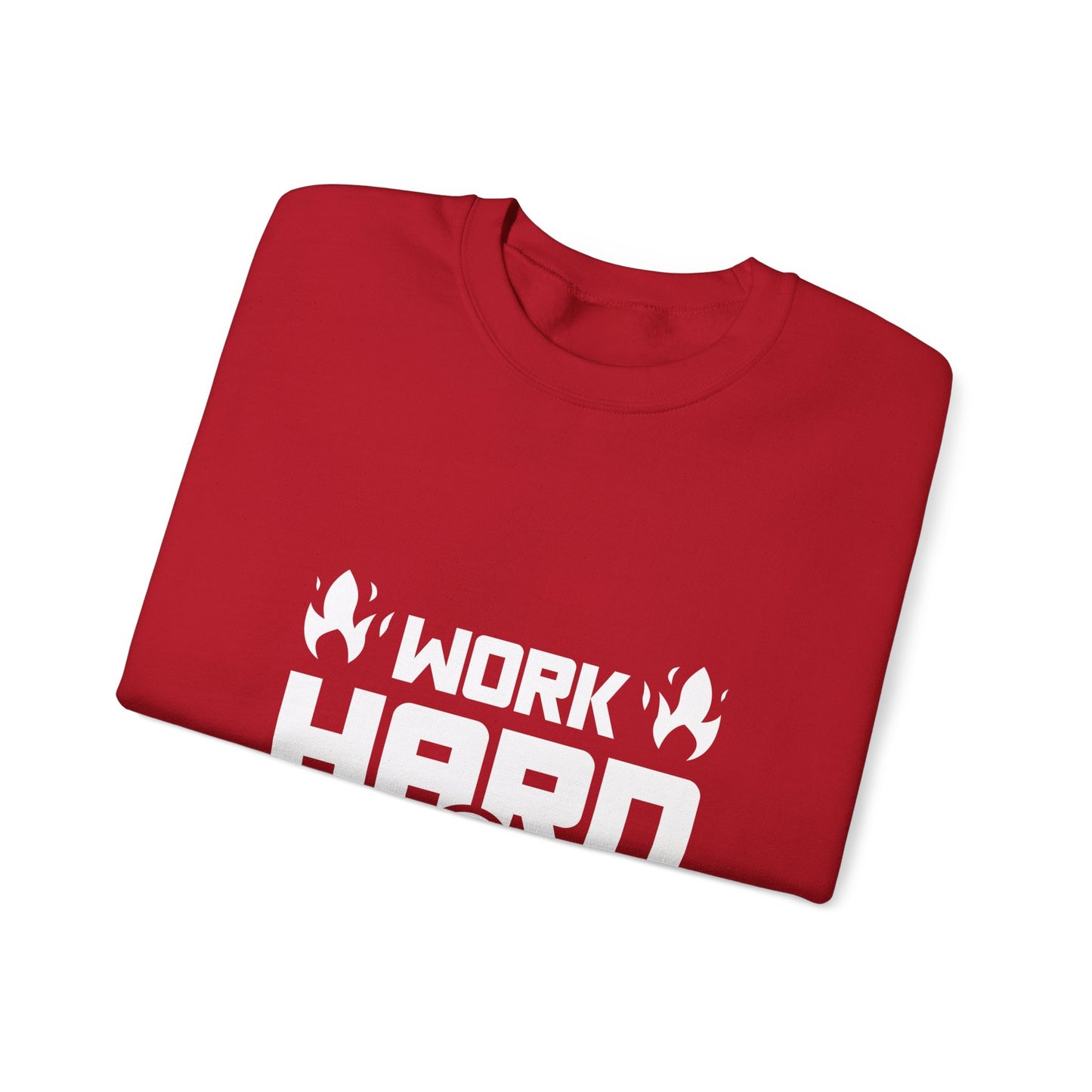 Work Hard In Silence Unisex Heavy Blend™ Crewneck Sweatshirt