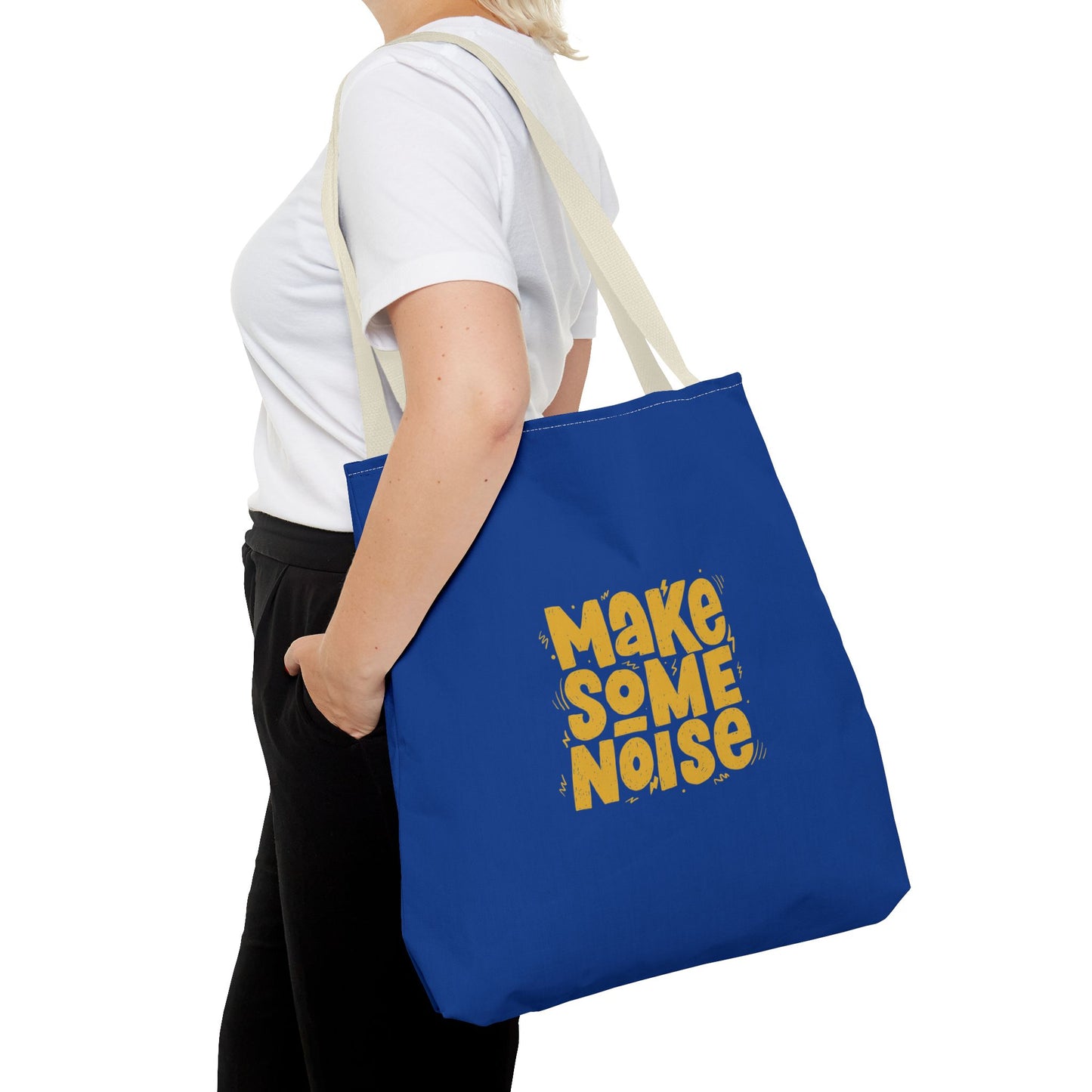 Make Some Noise Tote Bag (AOP)