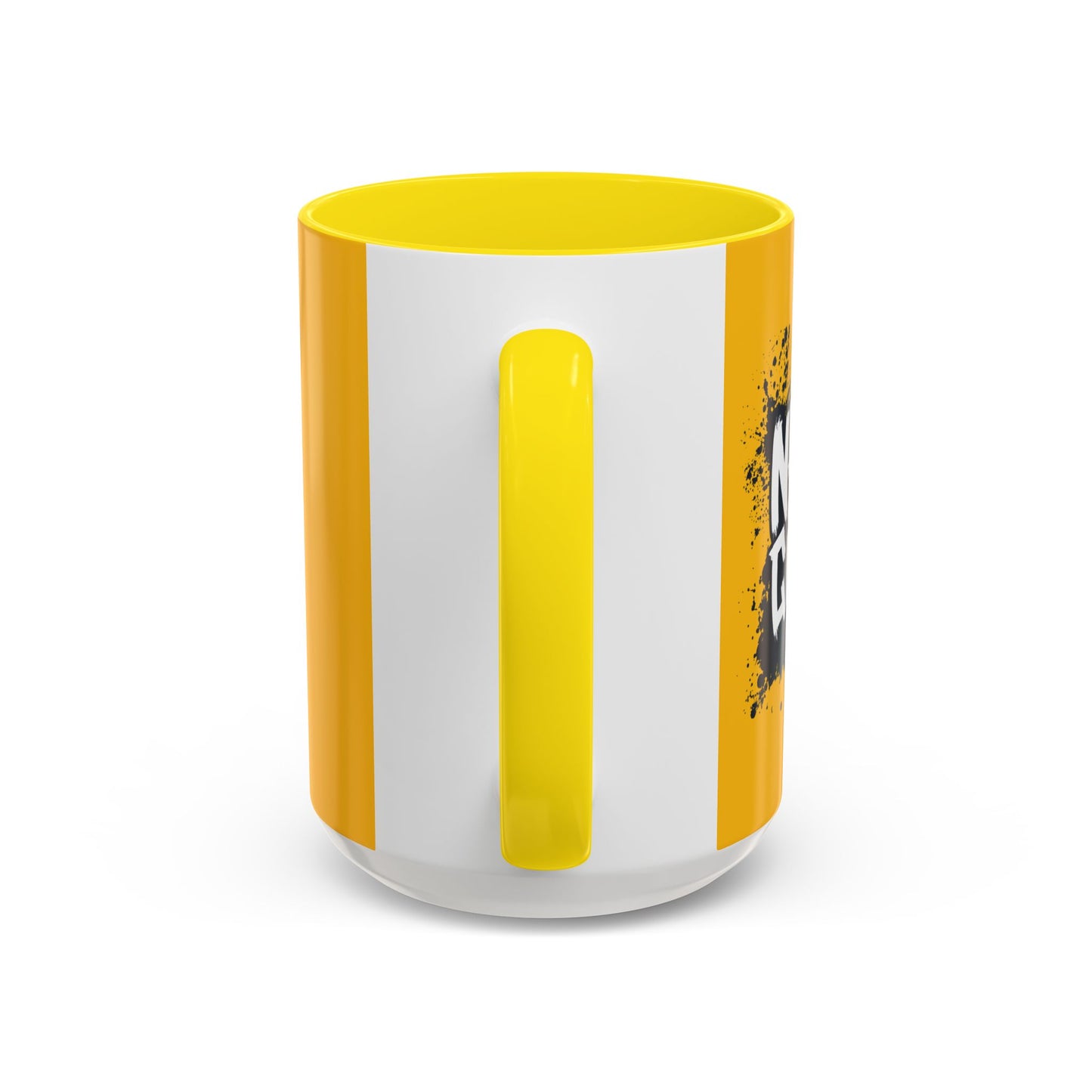 Never Give Up Accent Coffee Mug (11, 15oz)