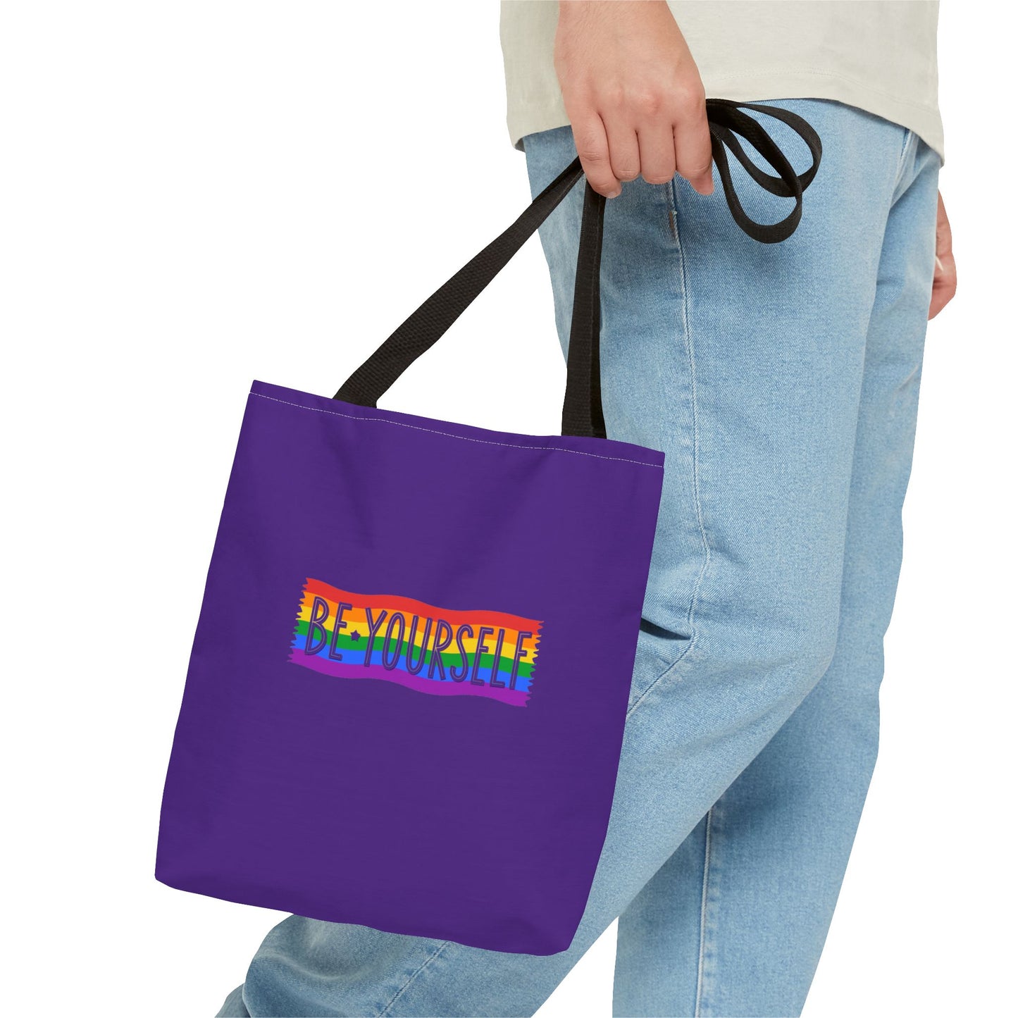 Be Yourself Tote Bag (AOP)