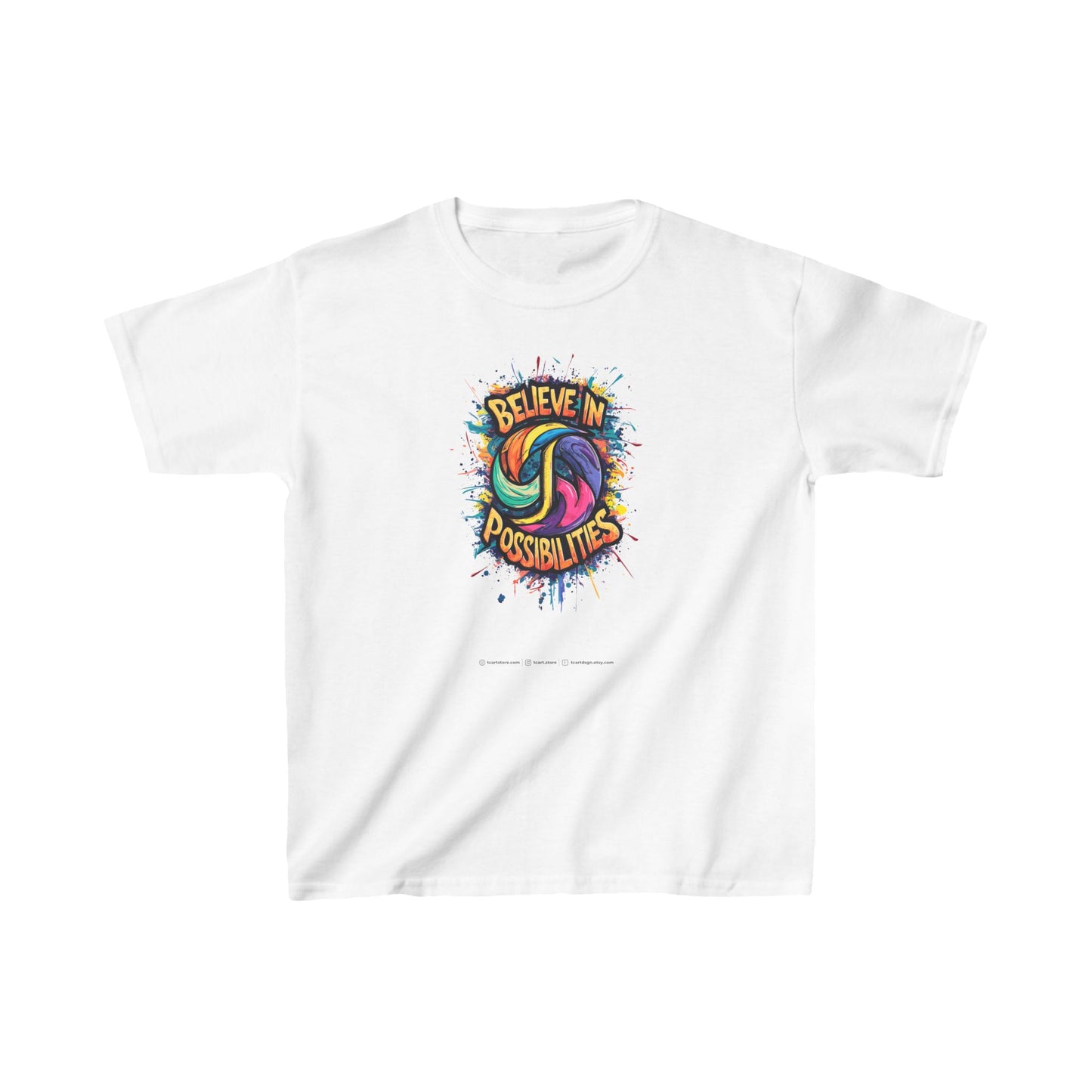 Believe In Possibilities Kids Heavy Cotton™ Tee