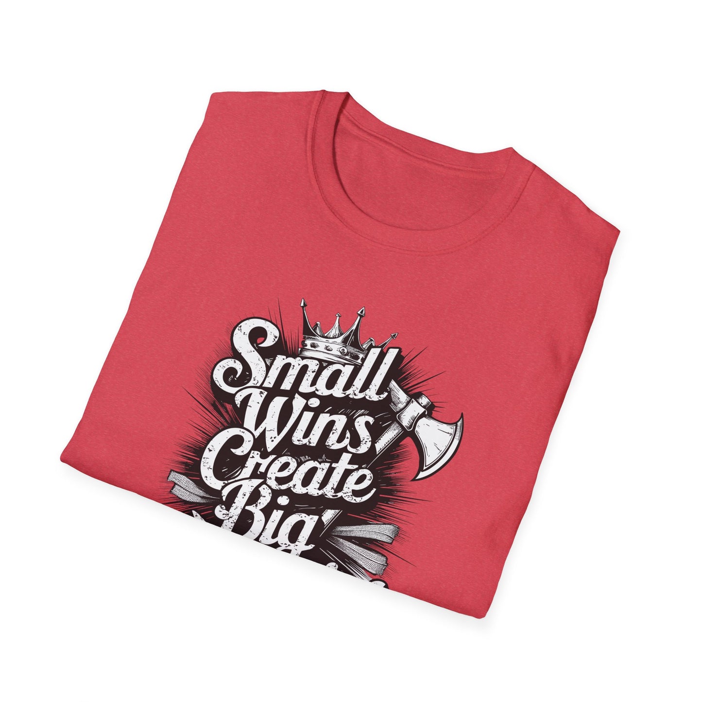 Small Wings Create Big Victories Unisex Softstyle T-Shirt