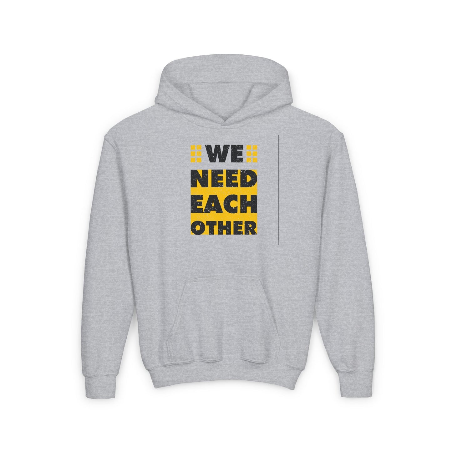 We Need Each Other Youth Heavy Blend Hooded Sweatshirt
