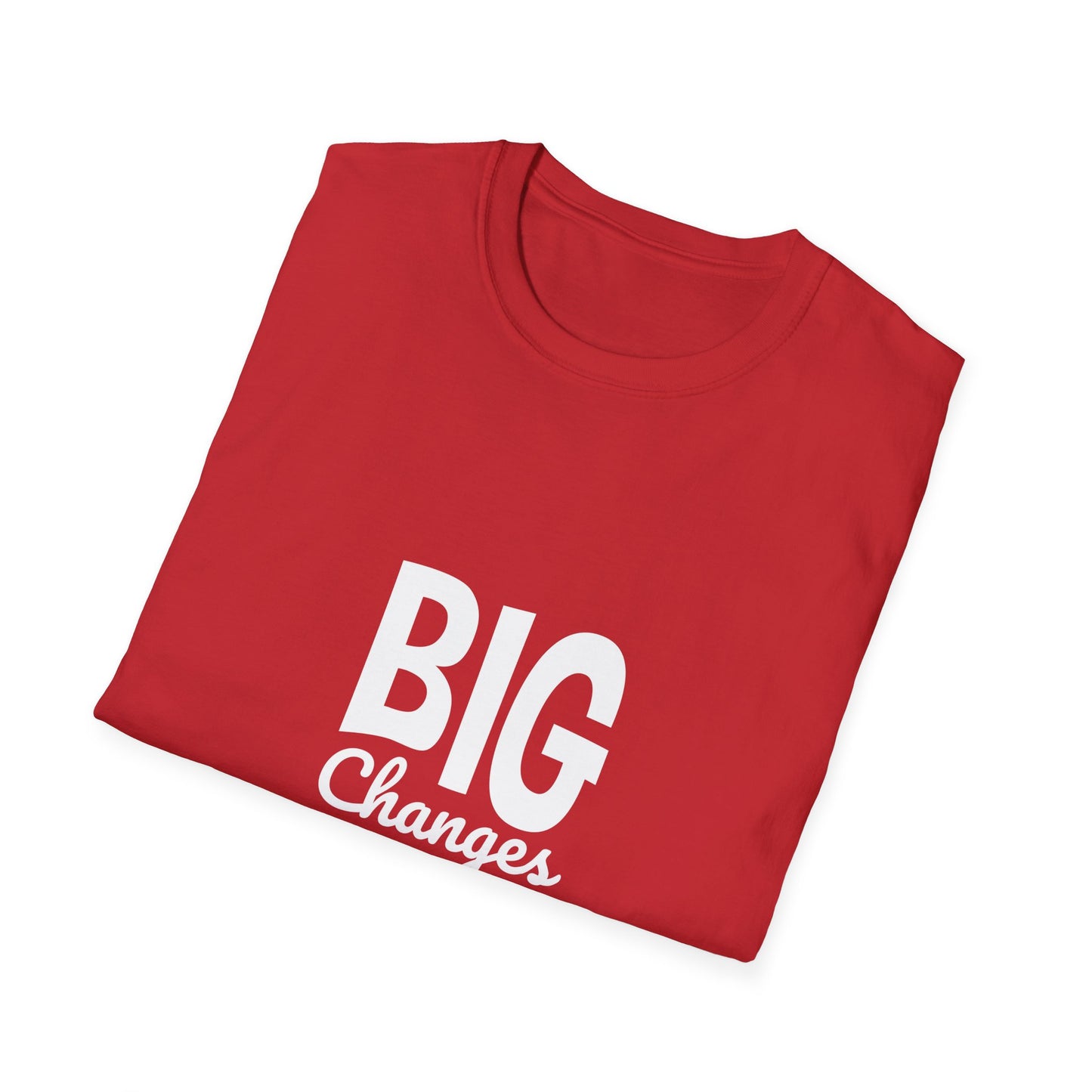 Big Changes Start From Small Progress Unisex Softstyle T-Shirt
