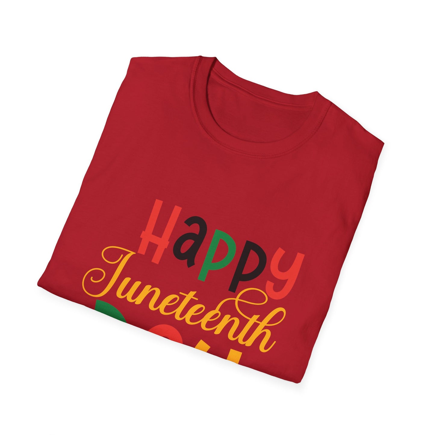 Happy Juneteenth Day Unisex Softstyle T-Shirt