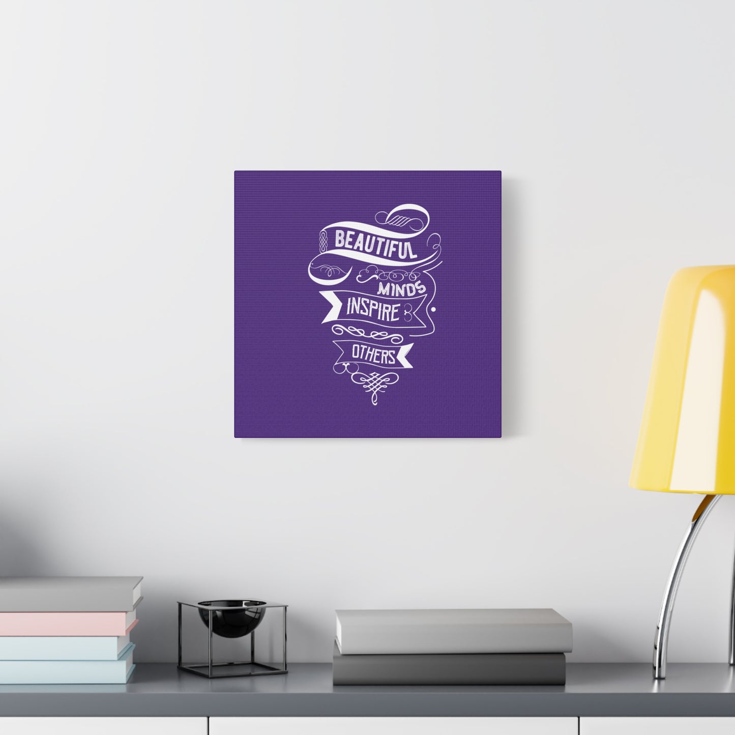 Beautiful Mind Inspire Others Matte Canvas, Stretched, 1.25"