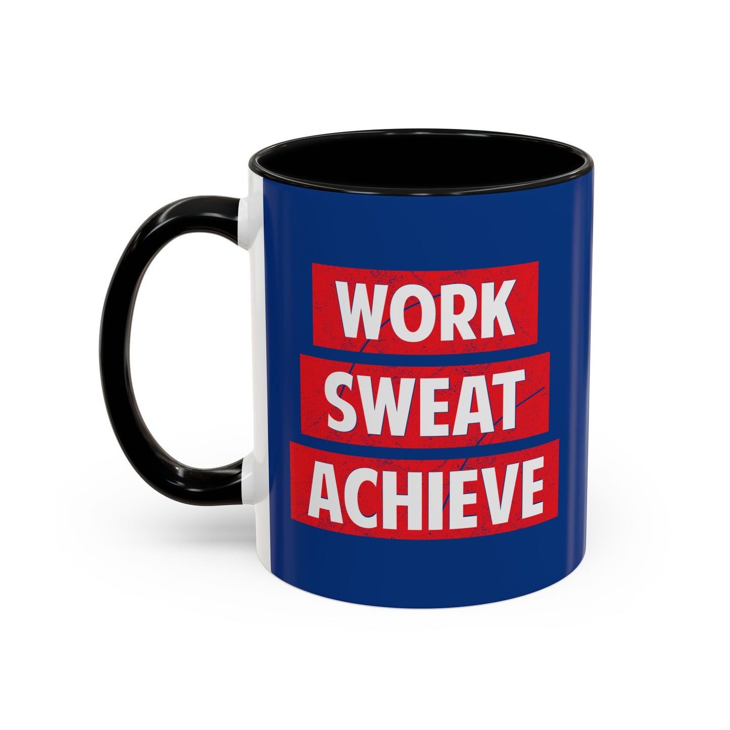 Work Sweat Achieve Accent Coffee Mug (11, 15oz)