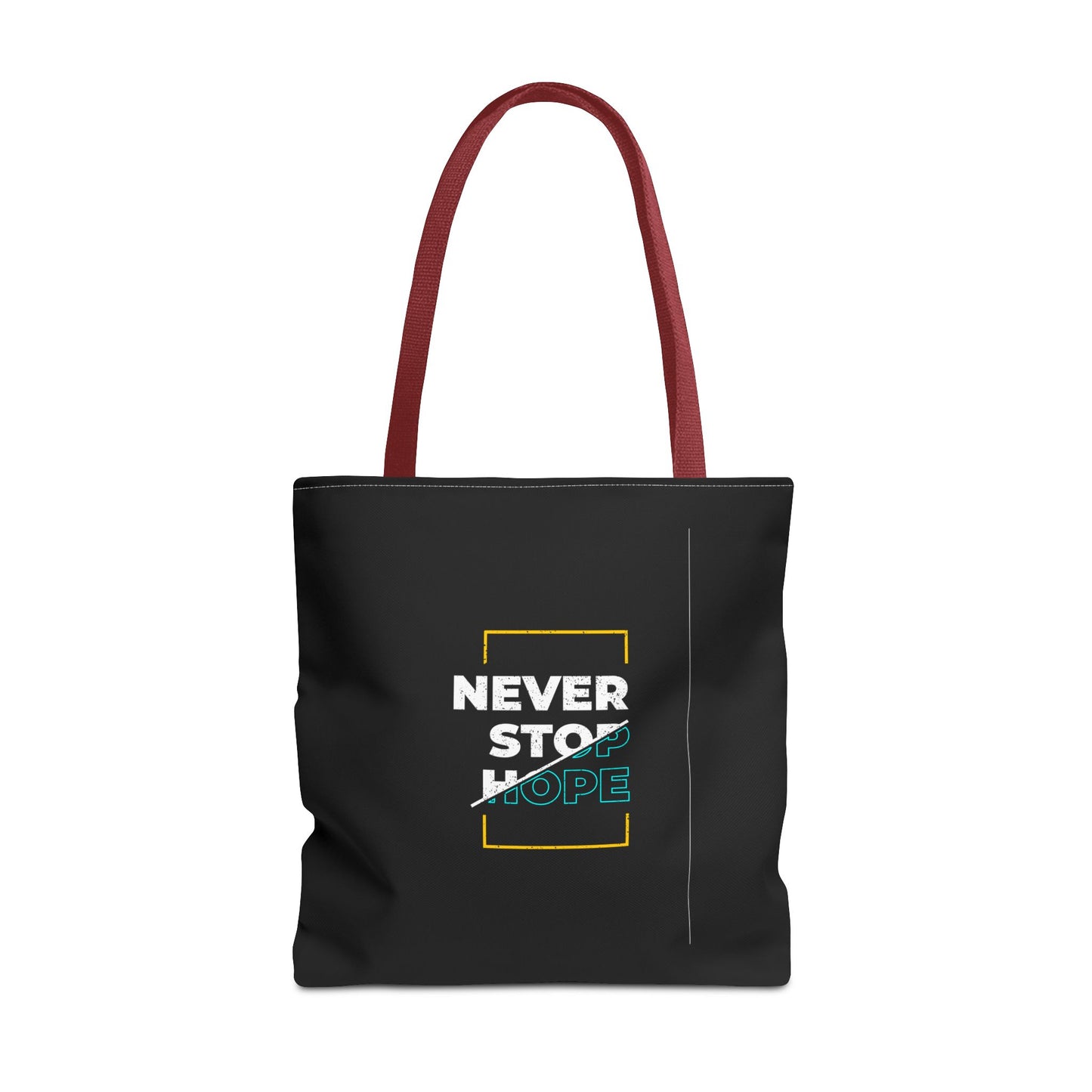 Never Stop Hope Tote Bag (AOP)