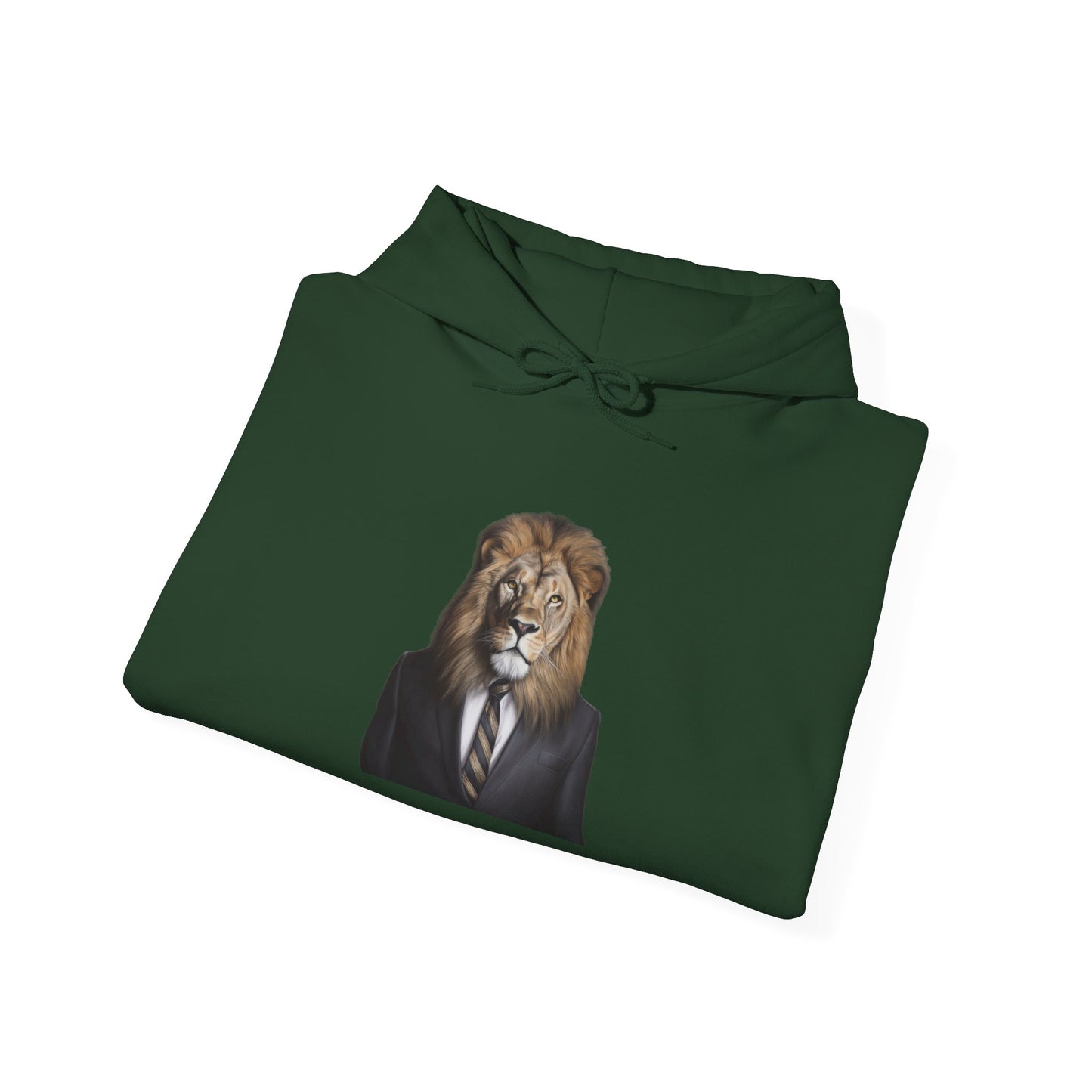 Lion Business Person Unisex Heavy Blend™ Hooded Sweatshirt